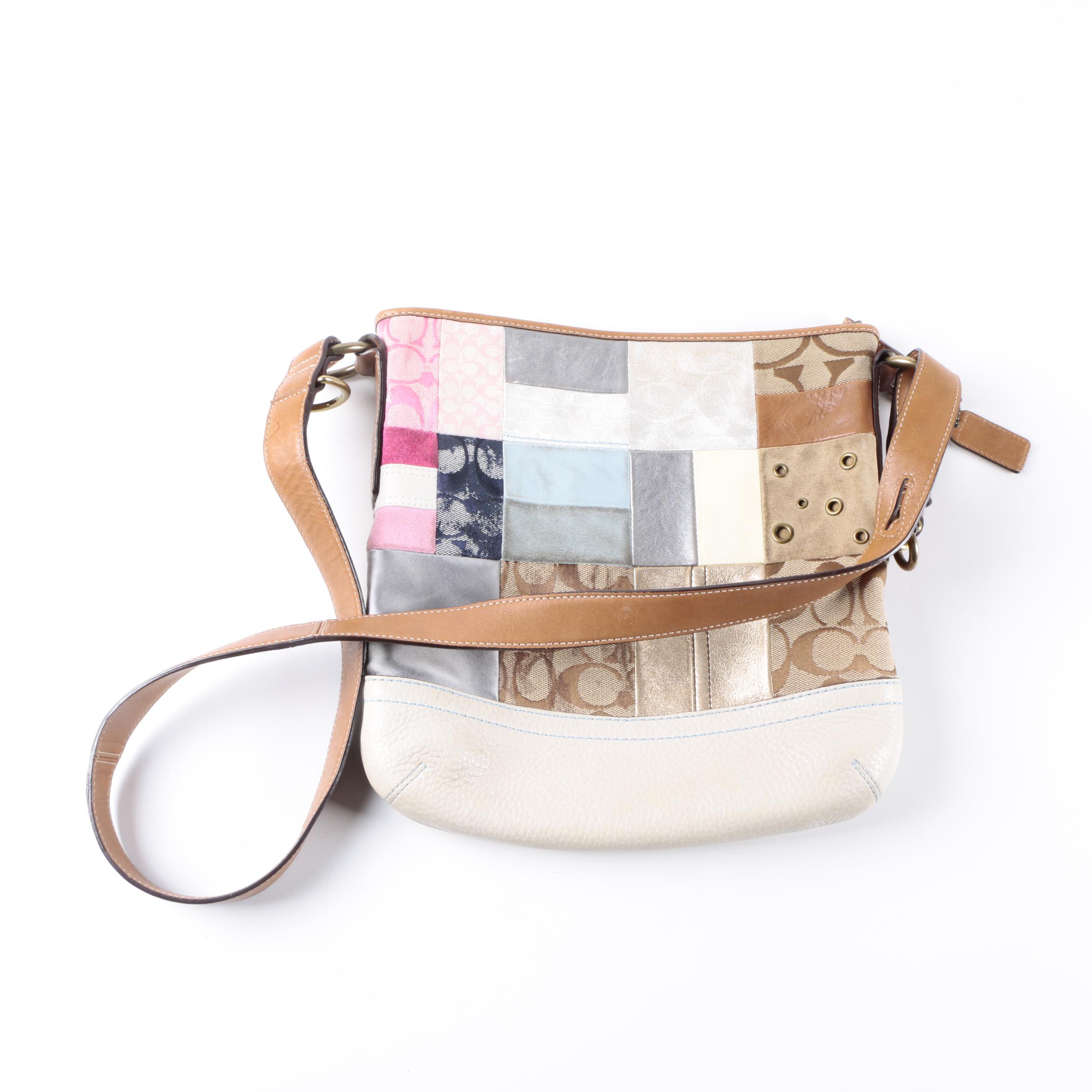 Coach Signature Patchwork Crossbody Bag