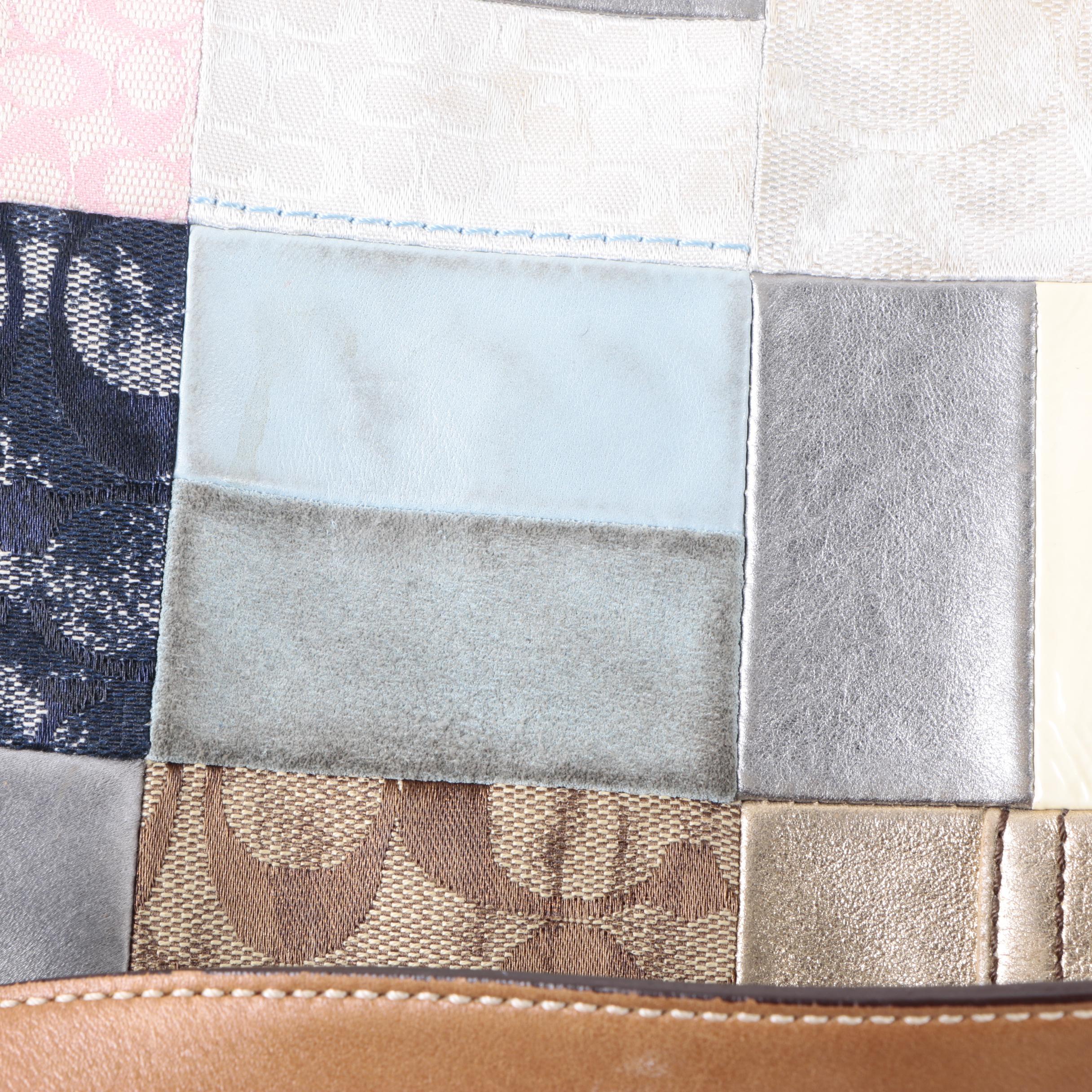 Coach Signature Patchwork Crossbody Bag