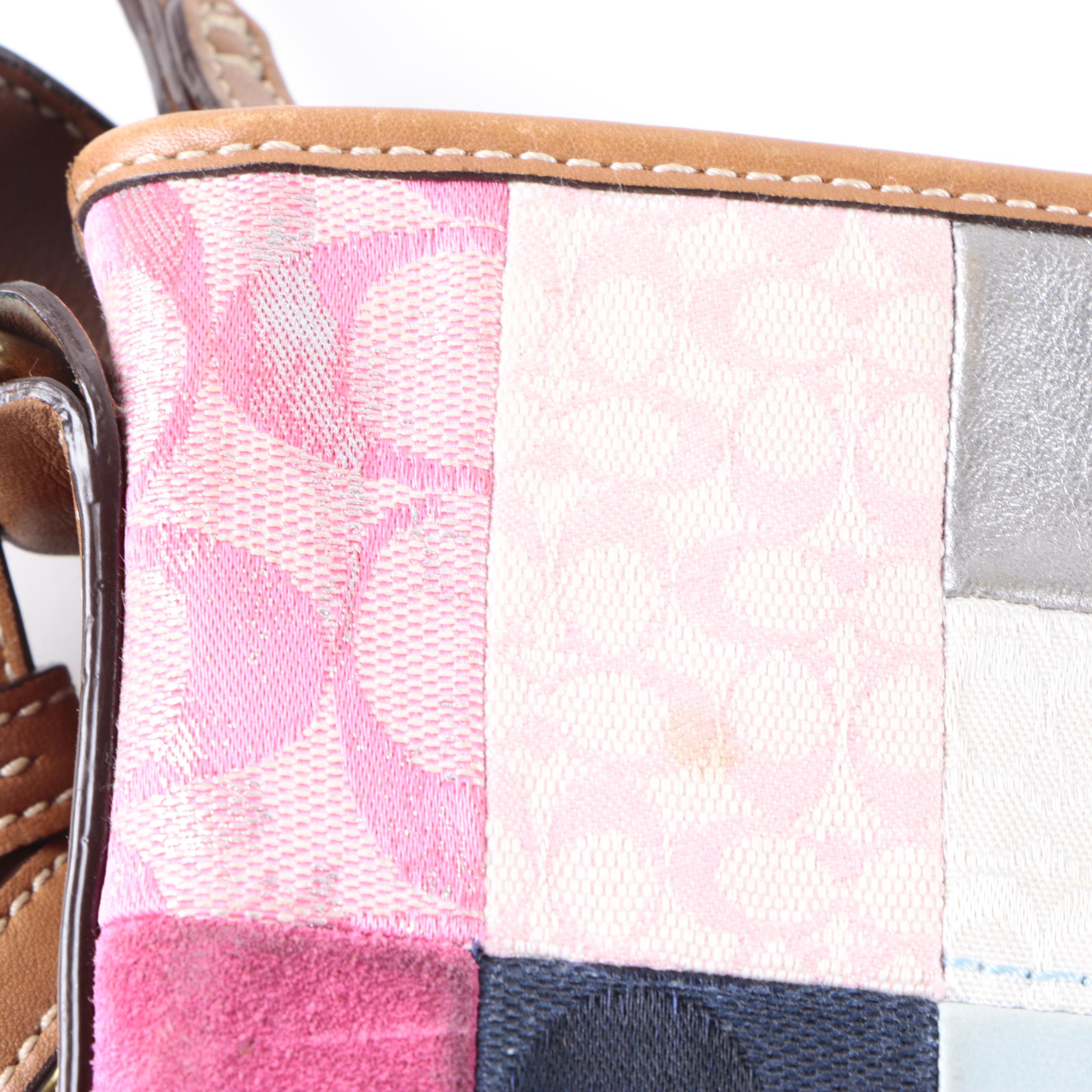 Coach Signature Patchwork Crossbody Bag