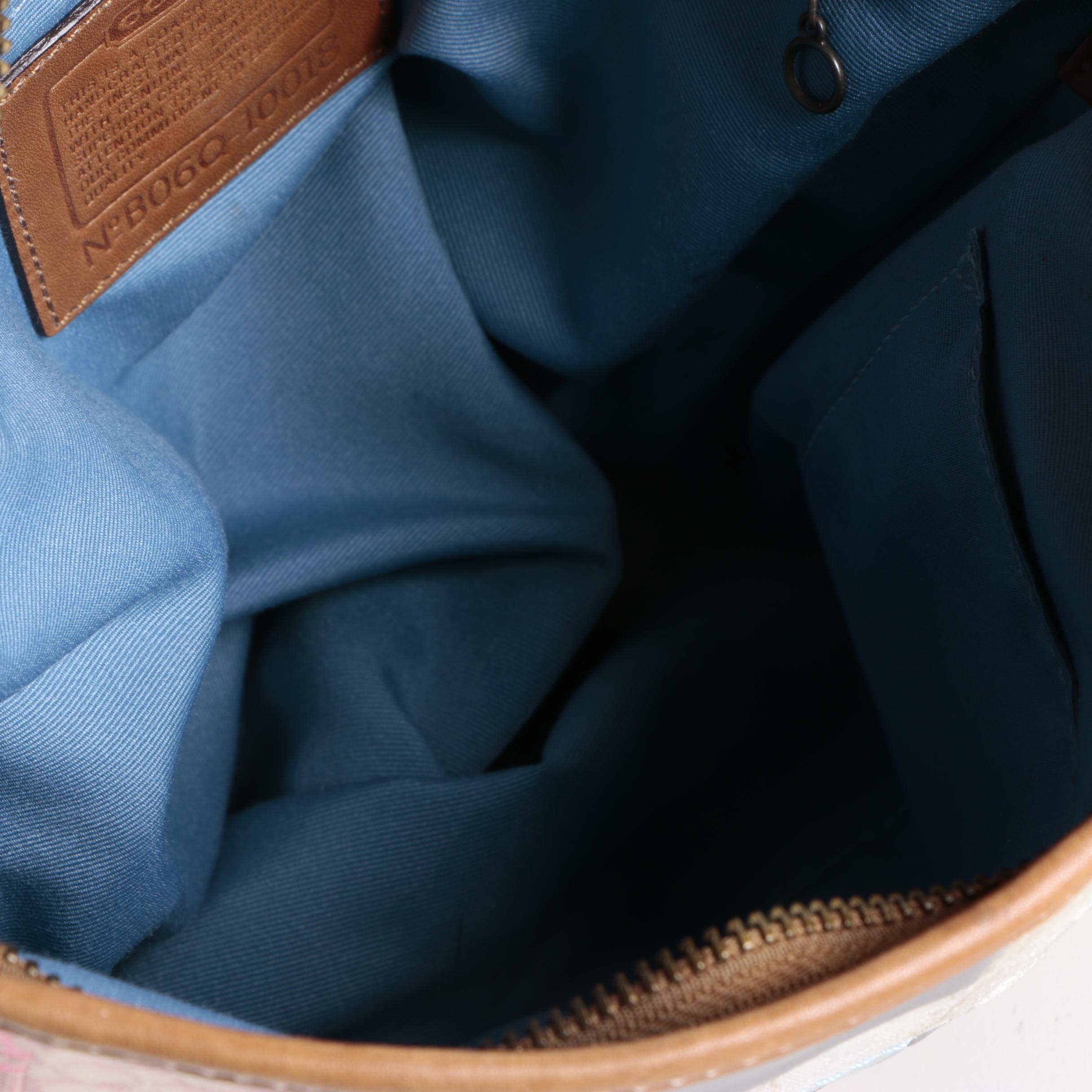 Coach Signature Patchwork Crossbody Bag