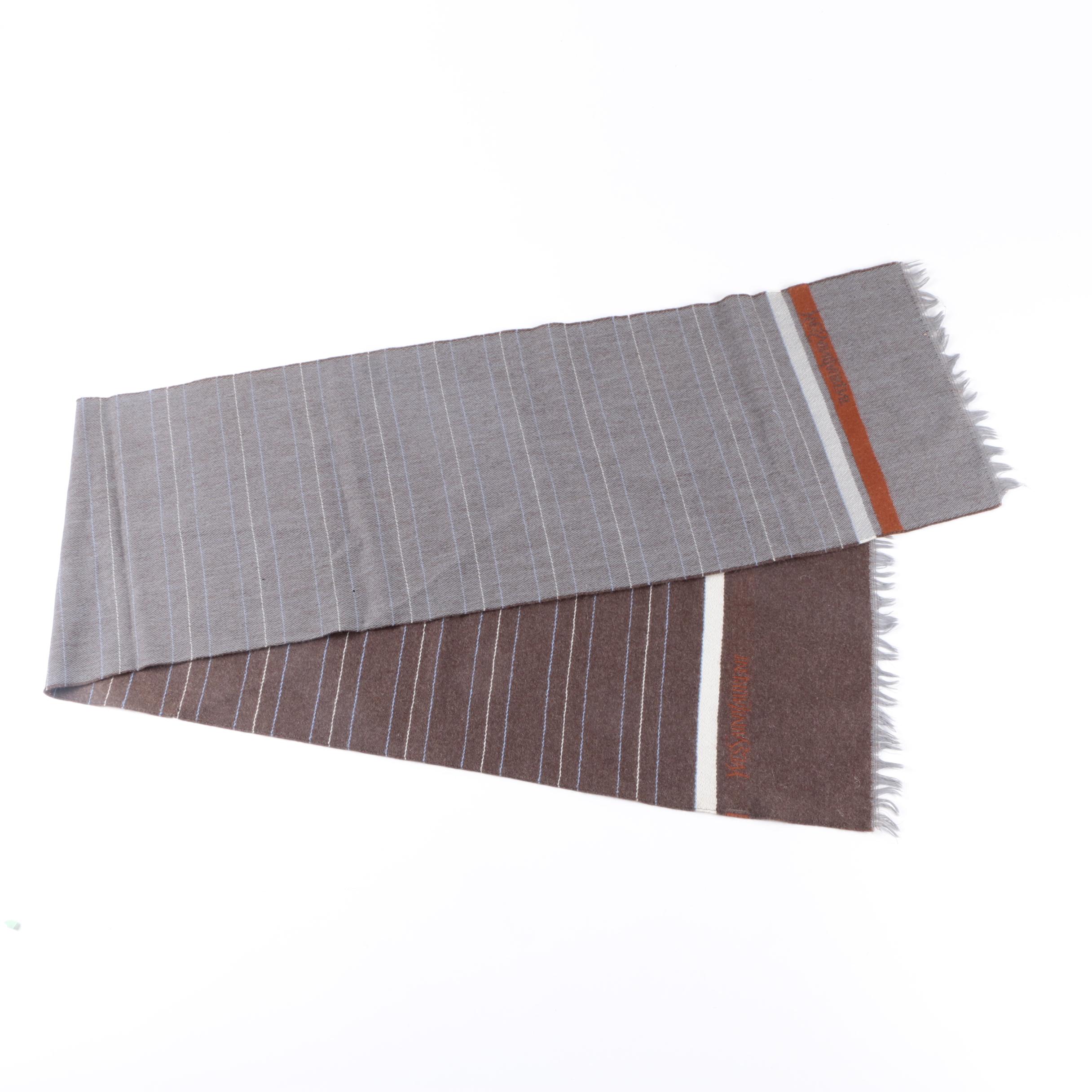 Yves Saint Laurent Wool Scarf