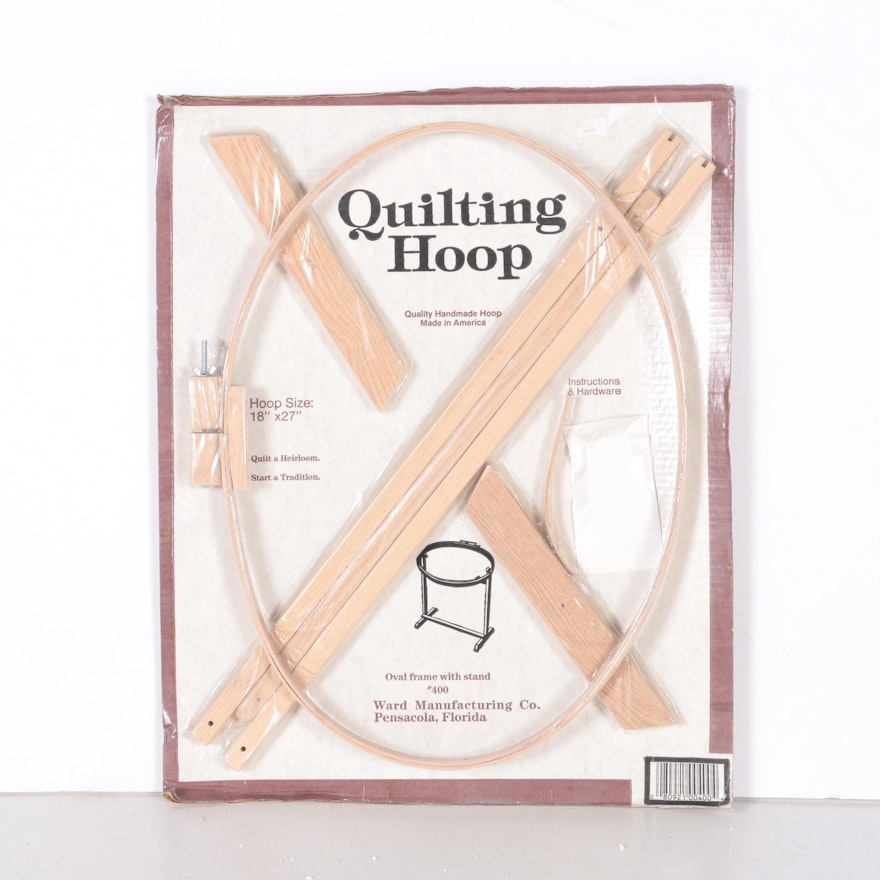 Ward Manufacturing Co. Quilting Hoop