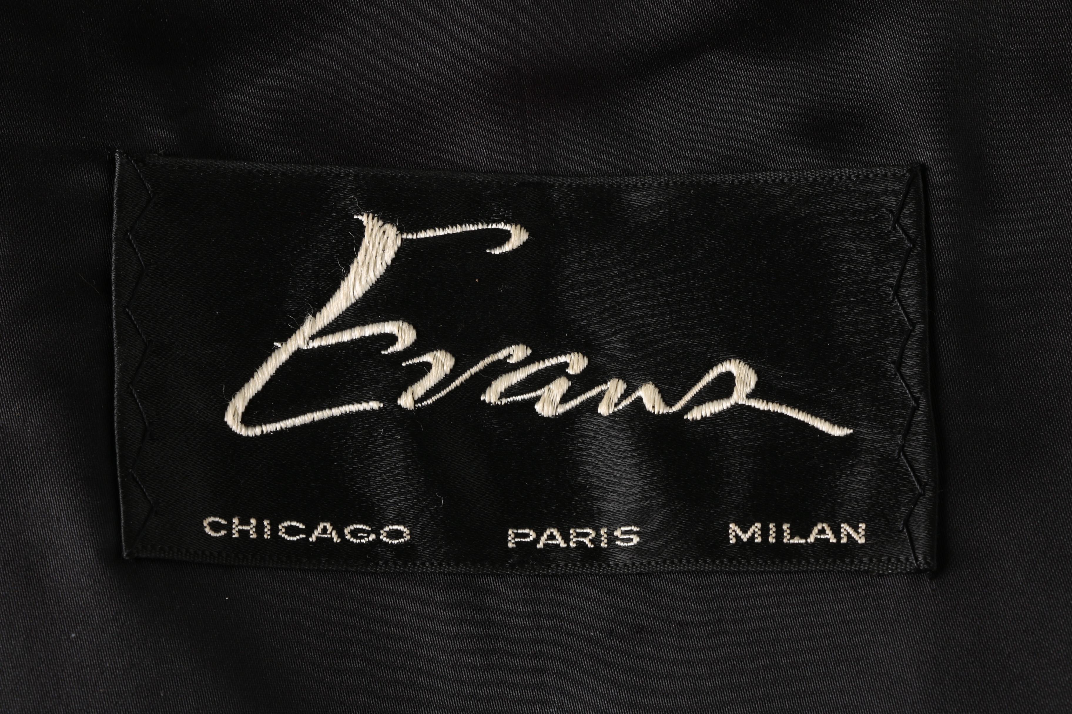 Women's Evans Dark Ranch Mink Fur Full-Length Coat