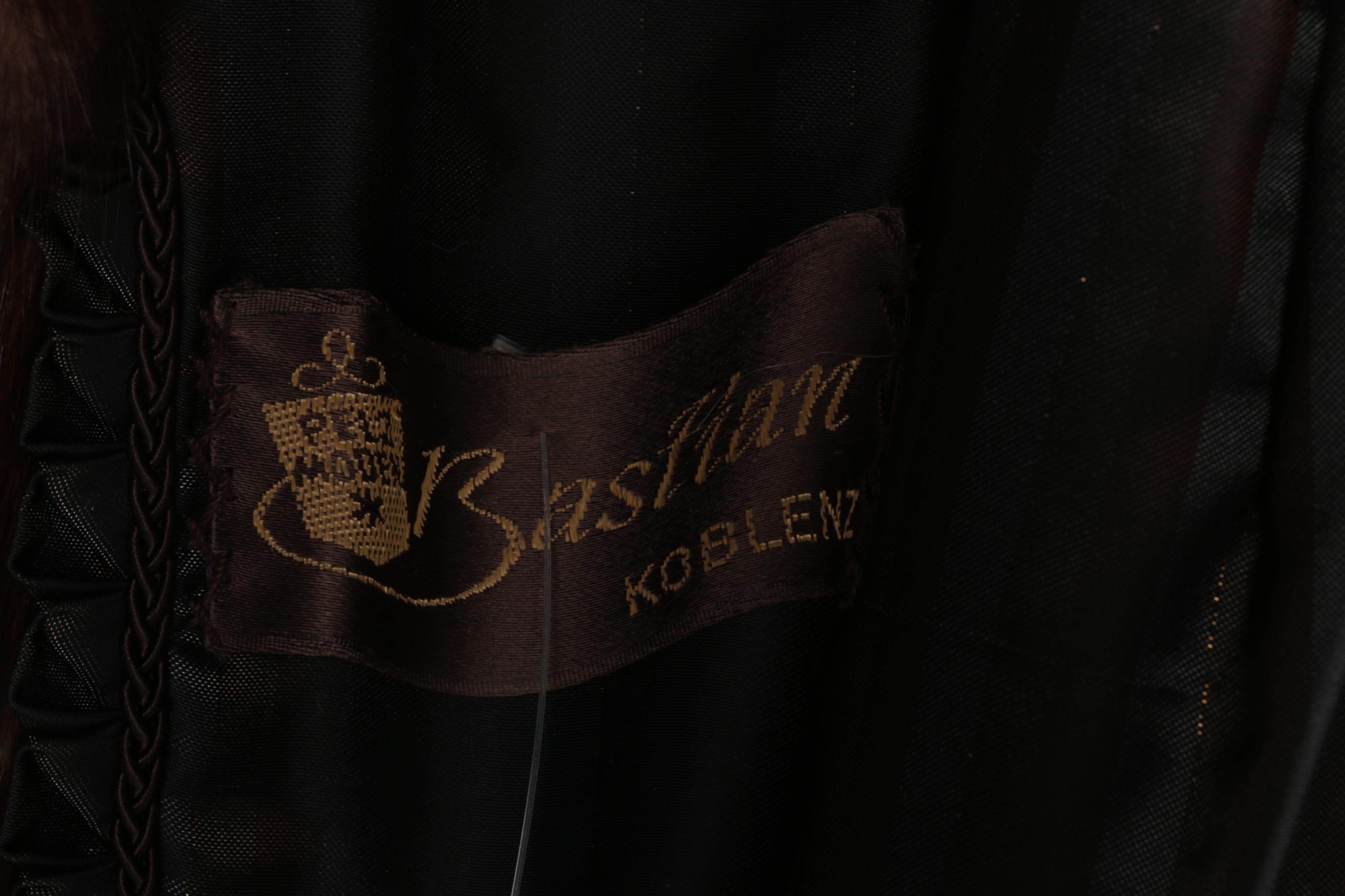 Women's Vintage Chocolate Mink Fur Coat