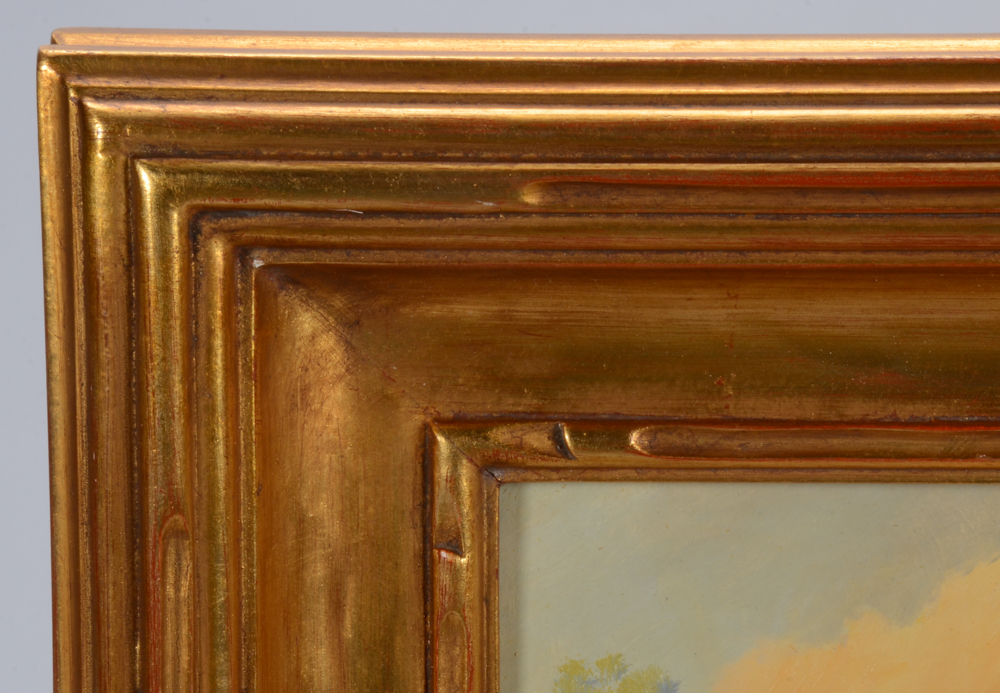 Thomas L. Lewis Oil Painting "Taos"