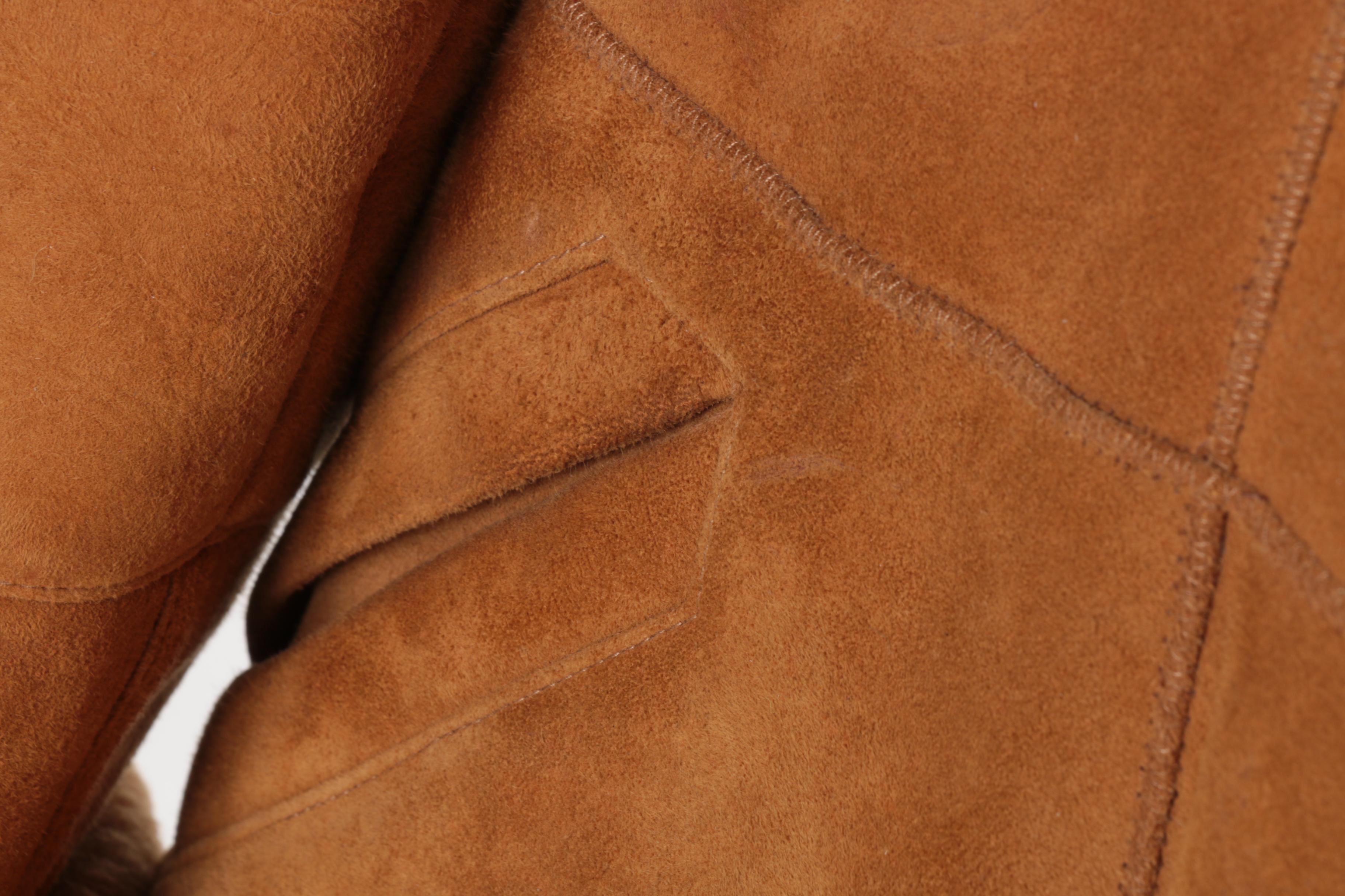 Women's Revillon Tan Sheepskin Coat