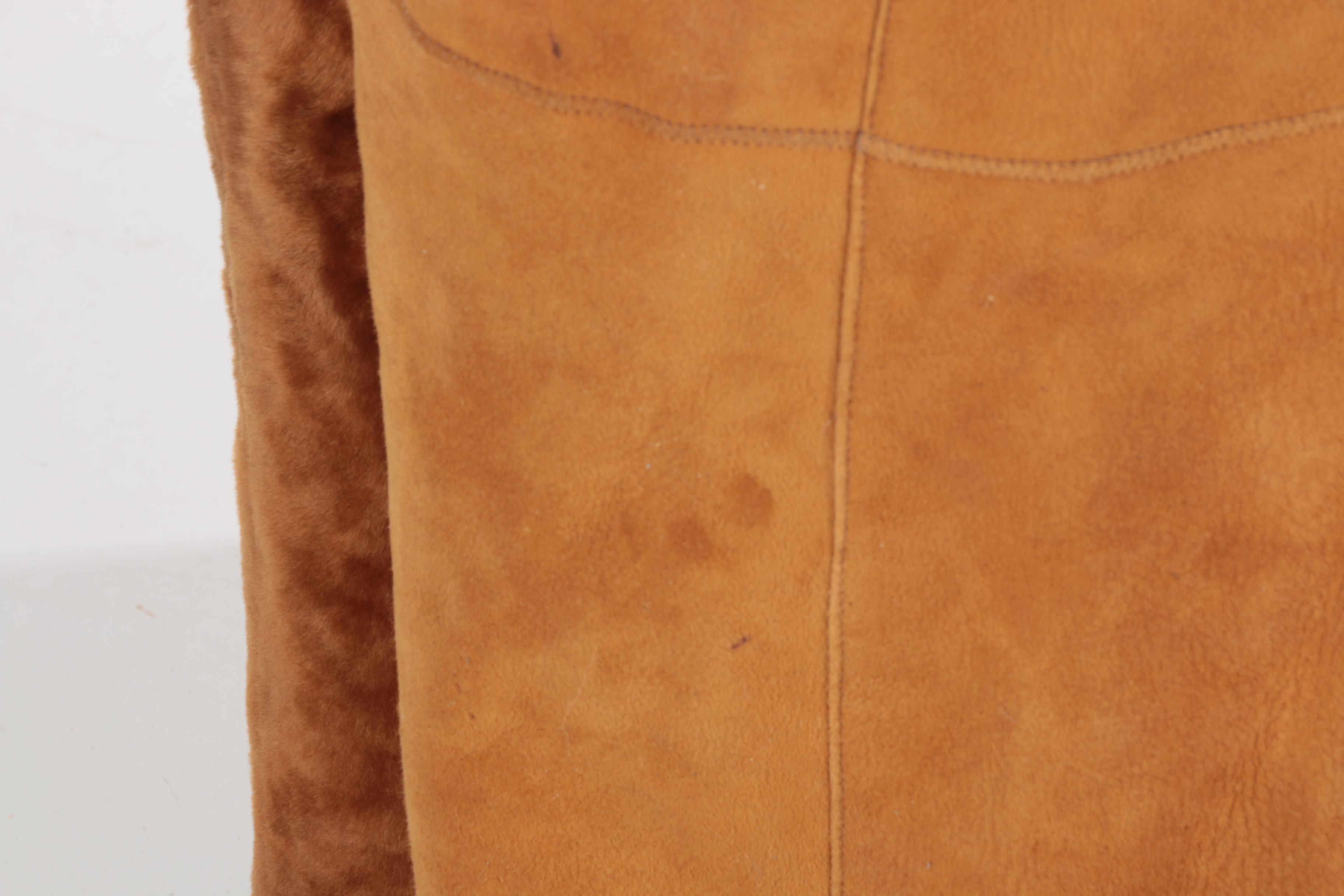 Women's Revillon Tan Sheepskin Coat