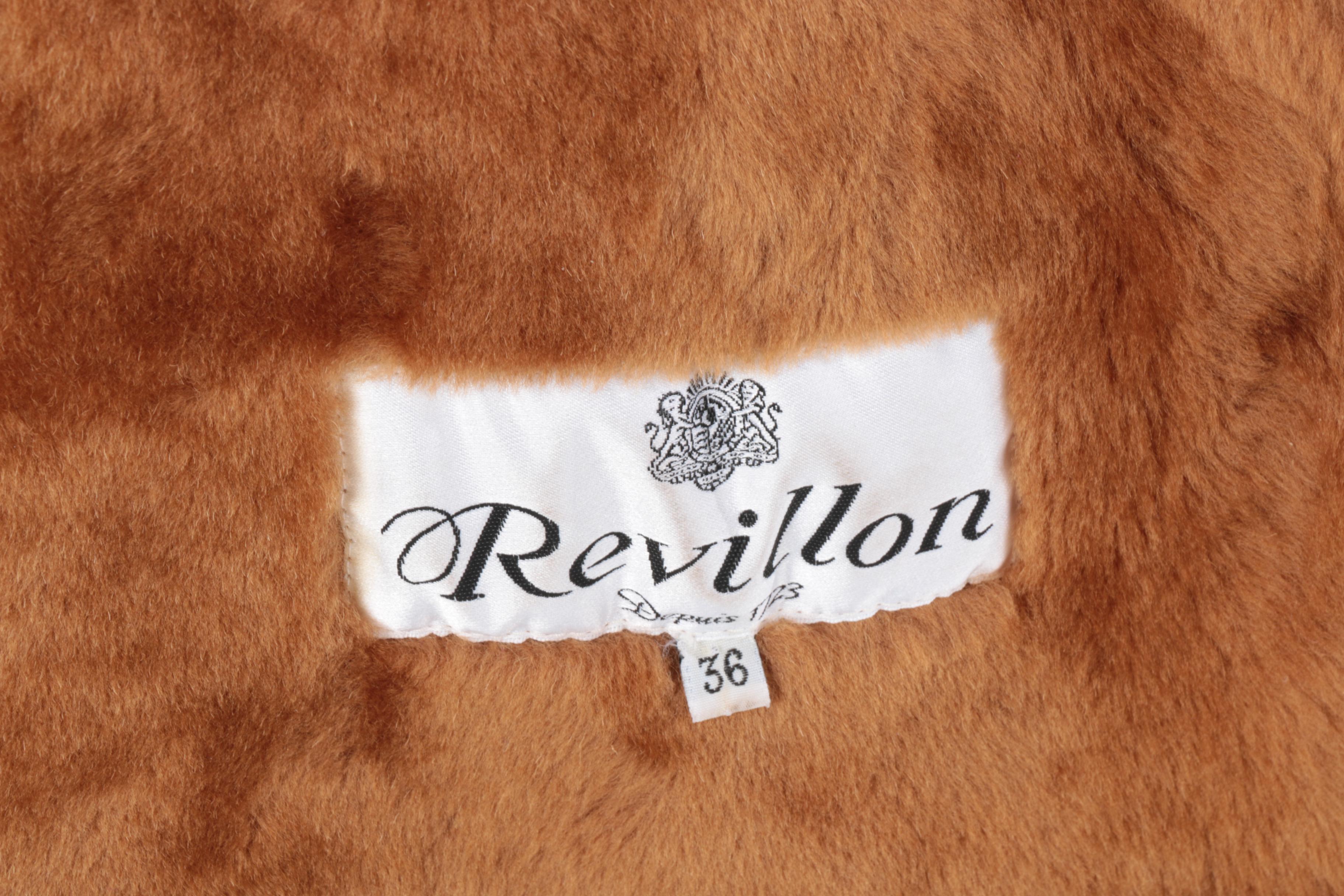 Women's Revillon Tan Sheepskin Coat