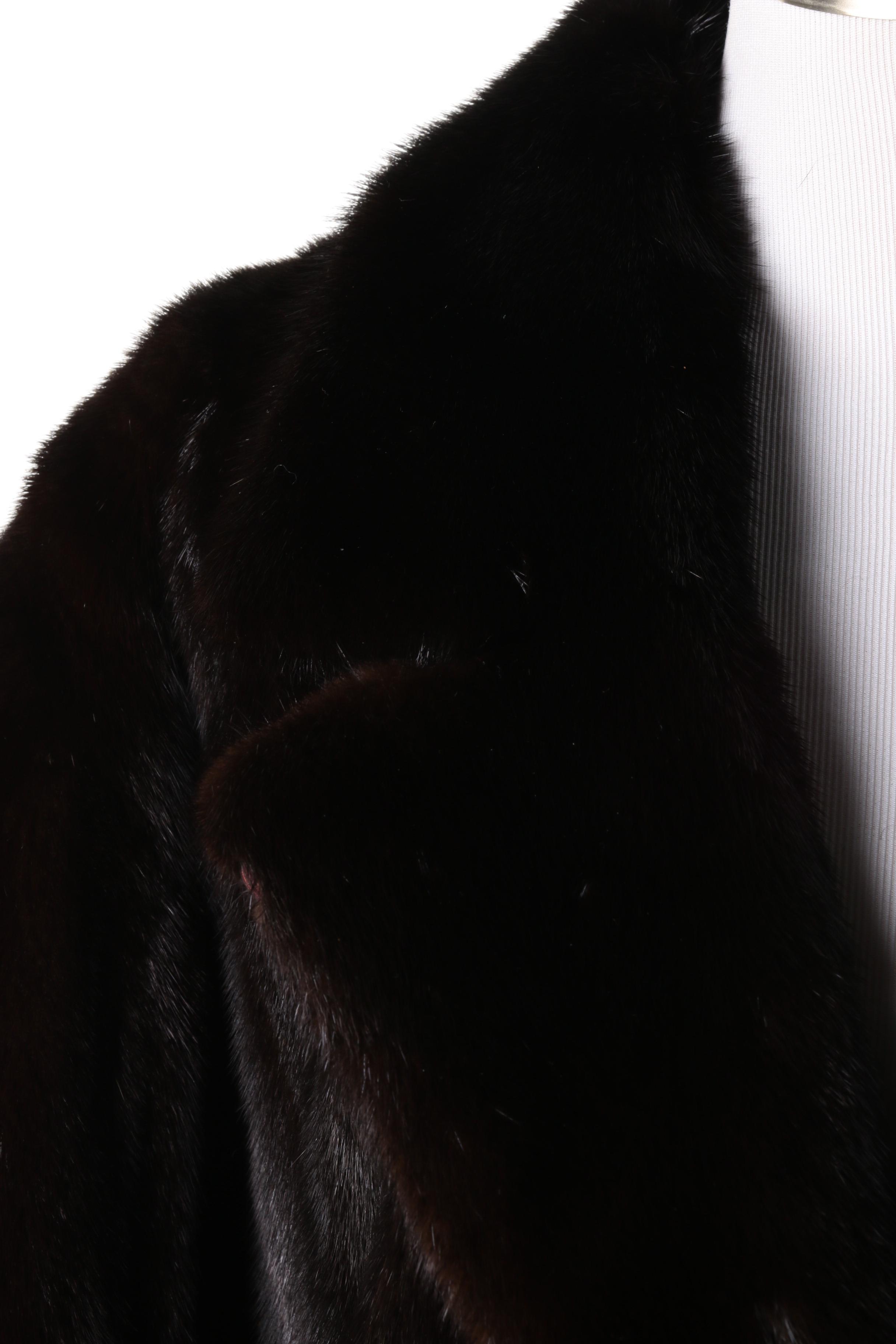 HBA New York Ranch Mink Fur Coat
