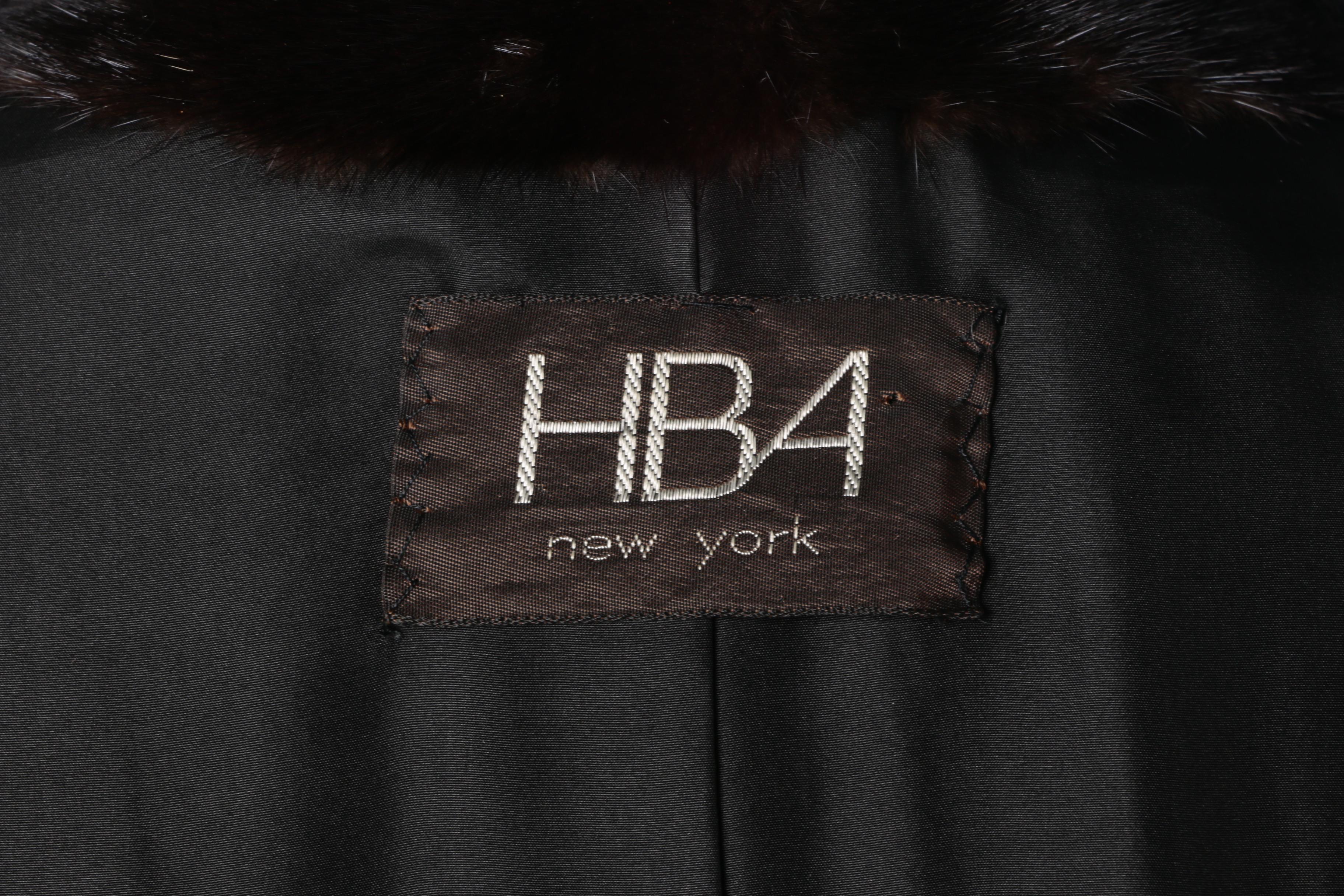 HBA New York Ranch Mink Fur Coat