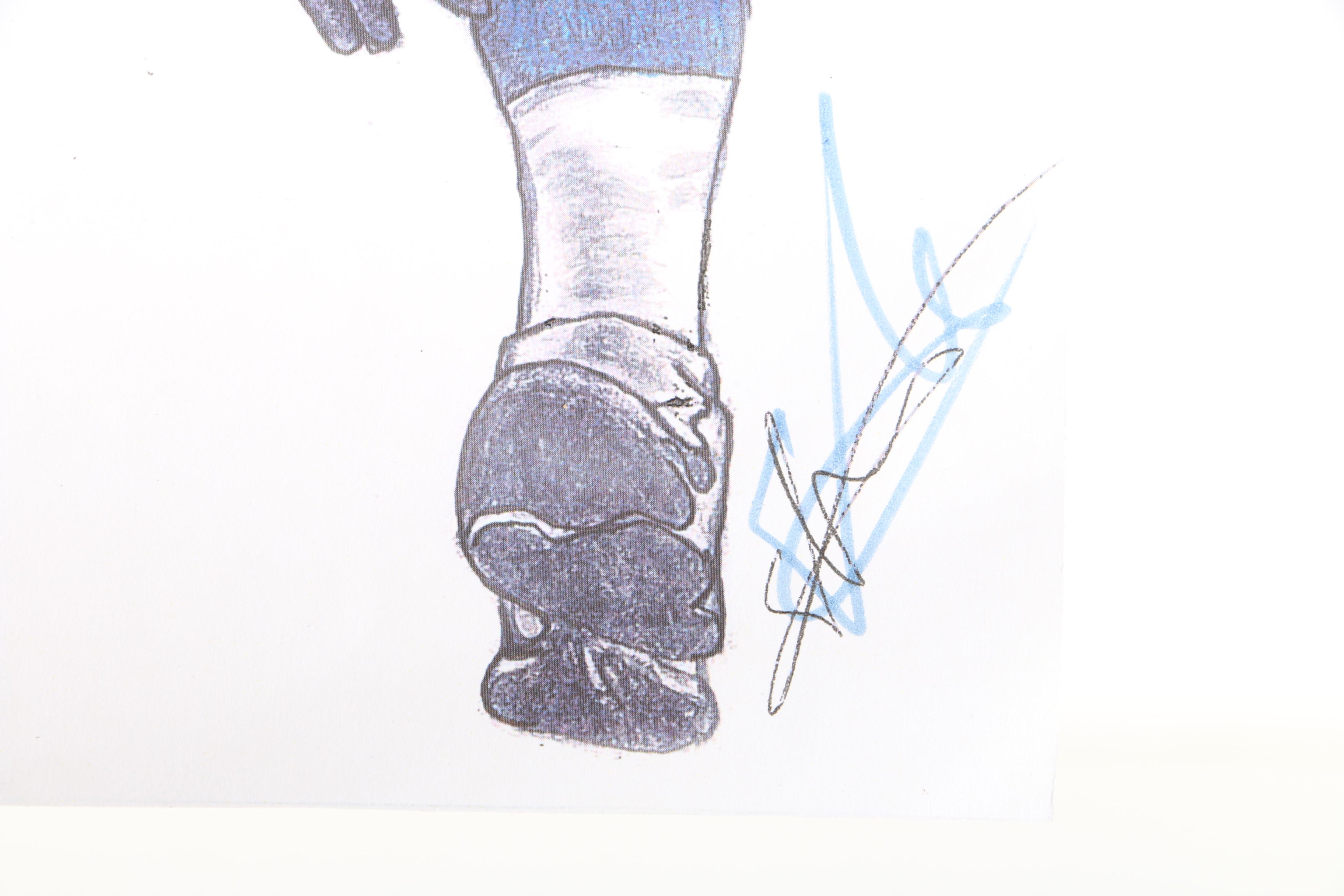 Emmitt Smith and Ricky Williams Artist Signed Prints