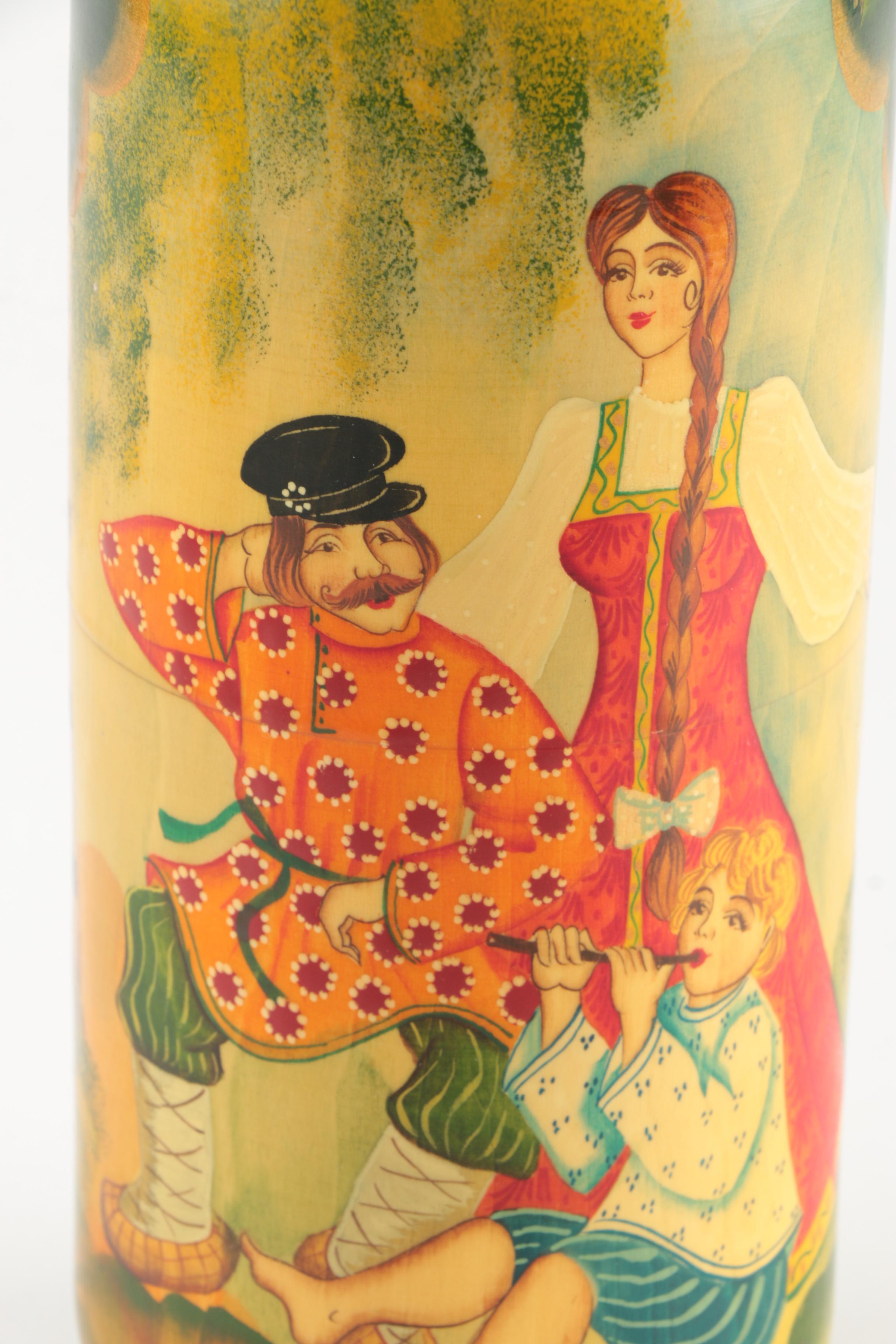 Russian Style Wood Nesting Dolls