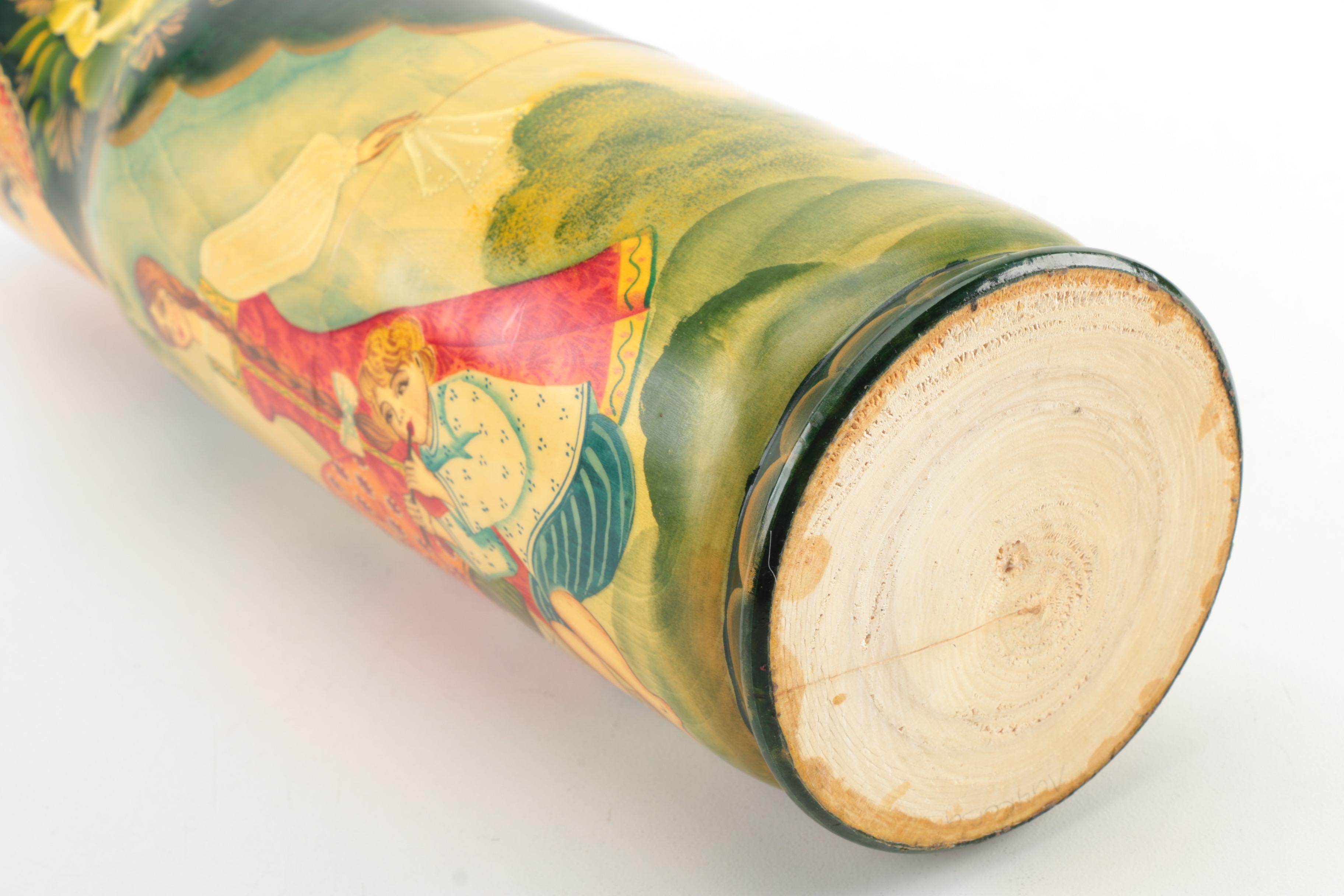 Russian Style Wood Nesting Dolls