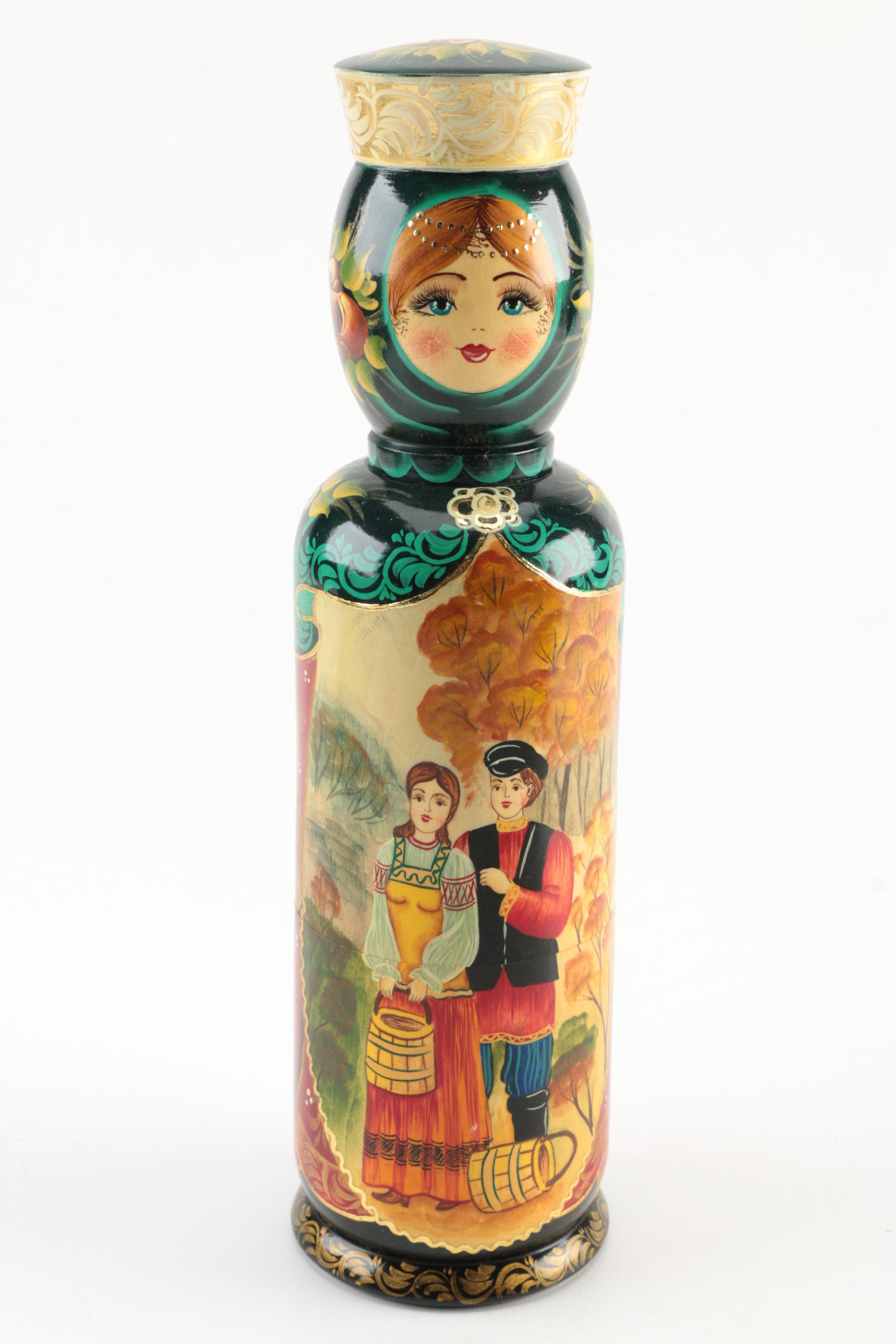 Russian Style Wood Nesting Dolls