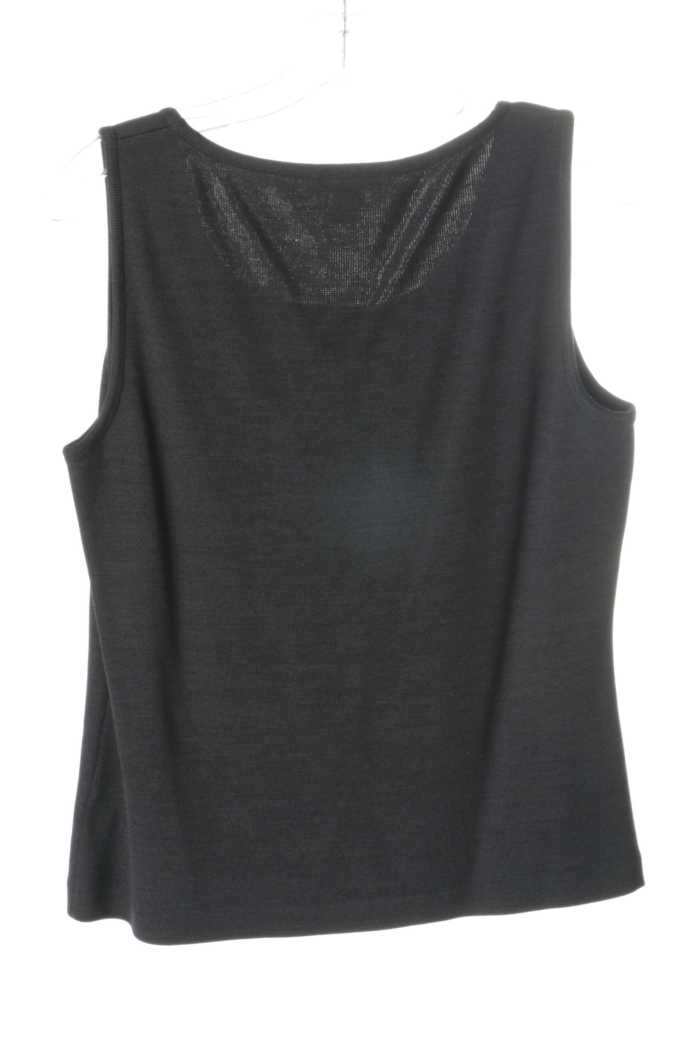 Women's St. John Black and Blue Knitwear