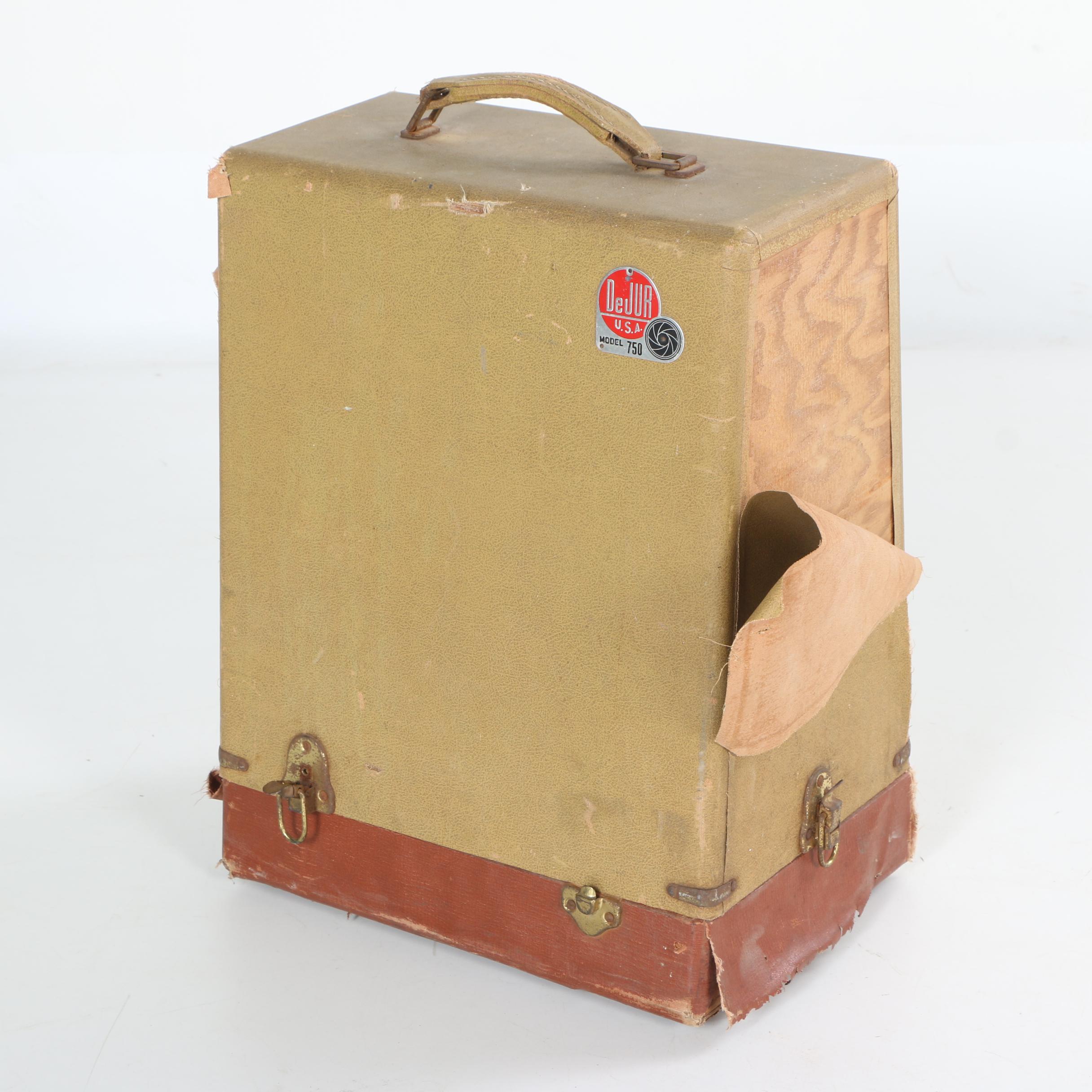 Vintage DeJur-Amsco Corp. Model 750 8mm Home Movie Projector