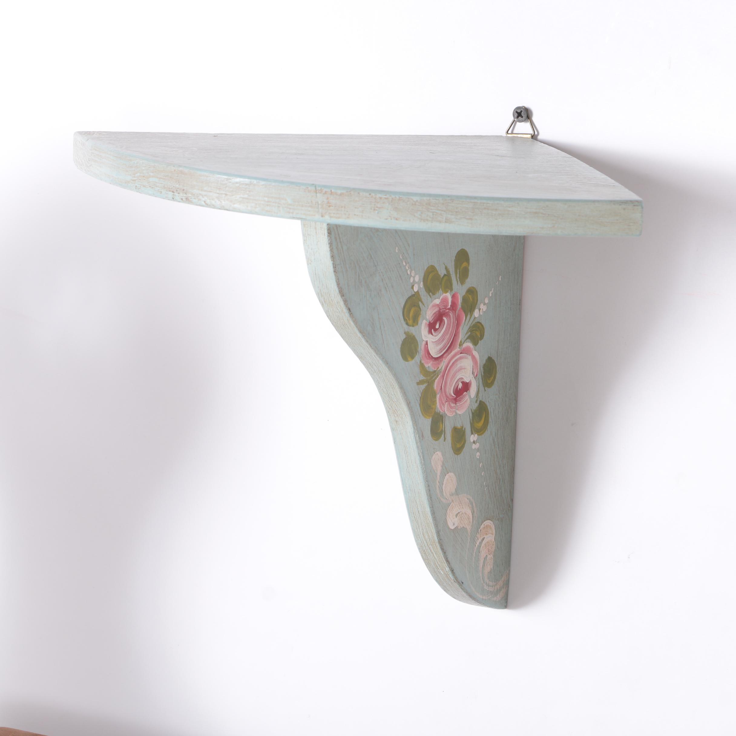 Hand Painted Wood Decor