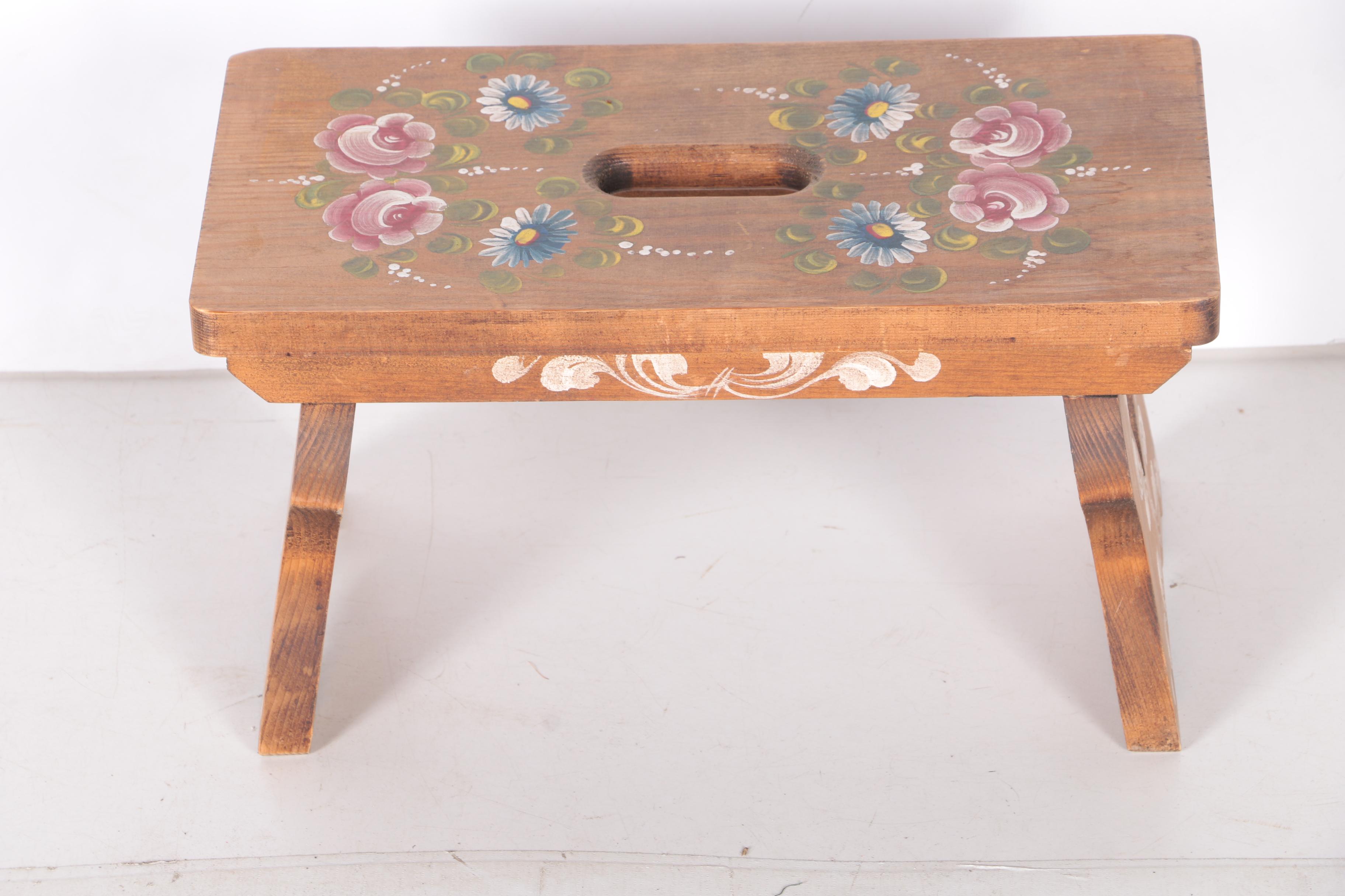 Hand Painted Wood Decor