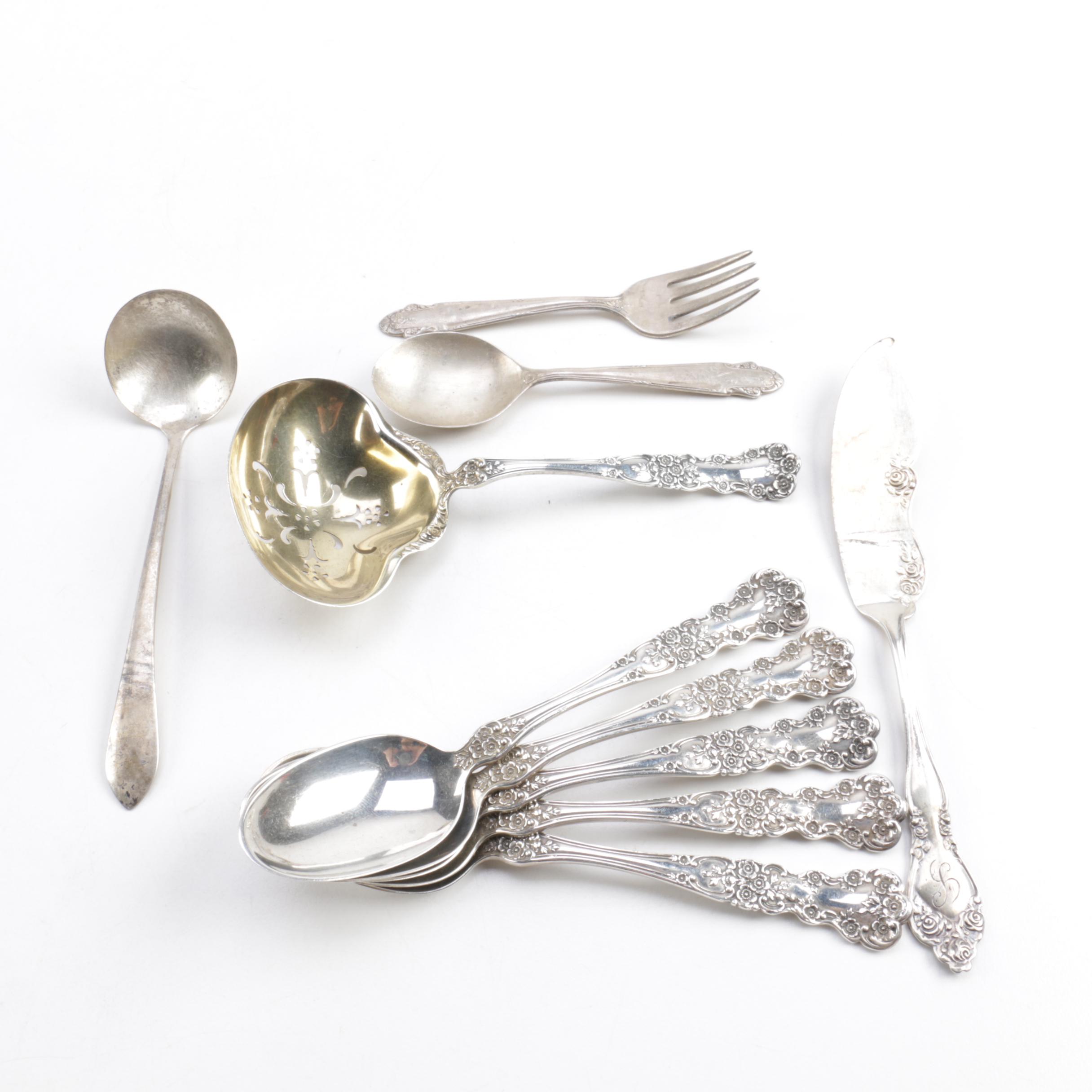 Gorham "Buttercup" and Other Sterling Silver Flatware