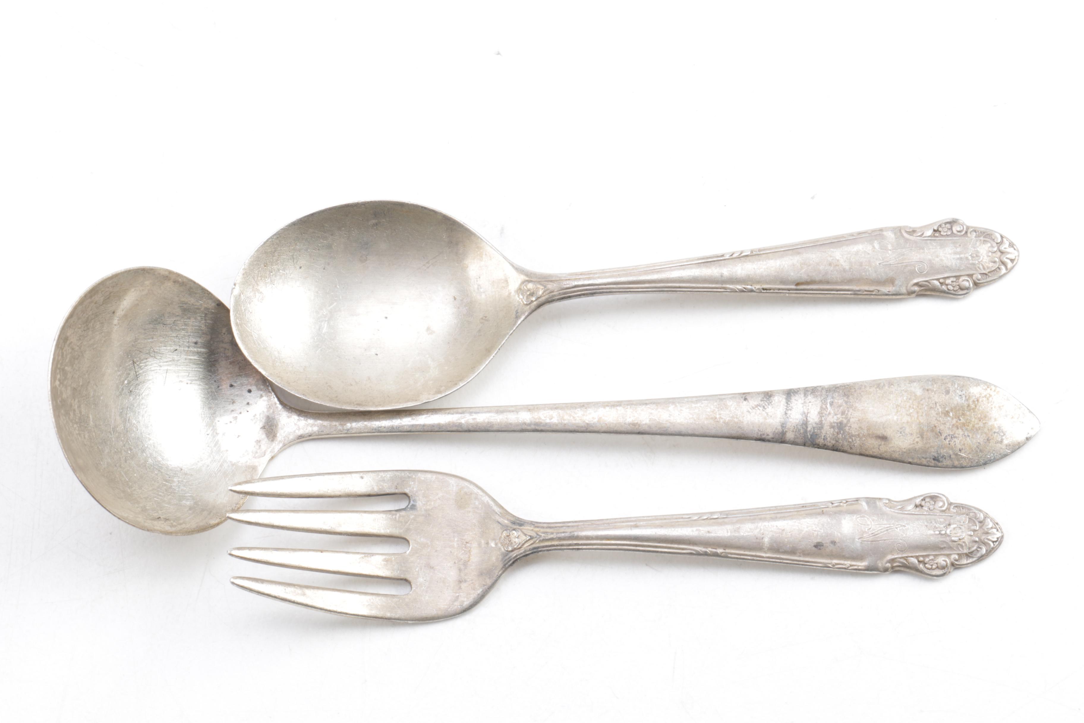 Gorham "Buttercup" and Other Sterling Silver Flatware