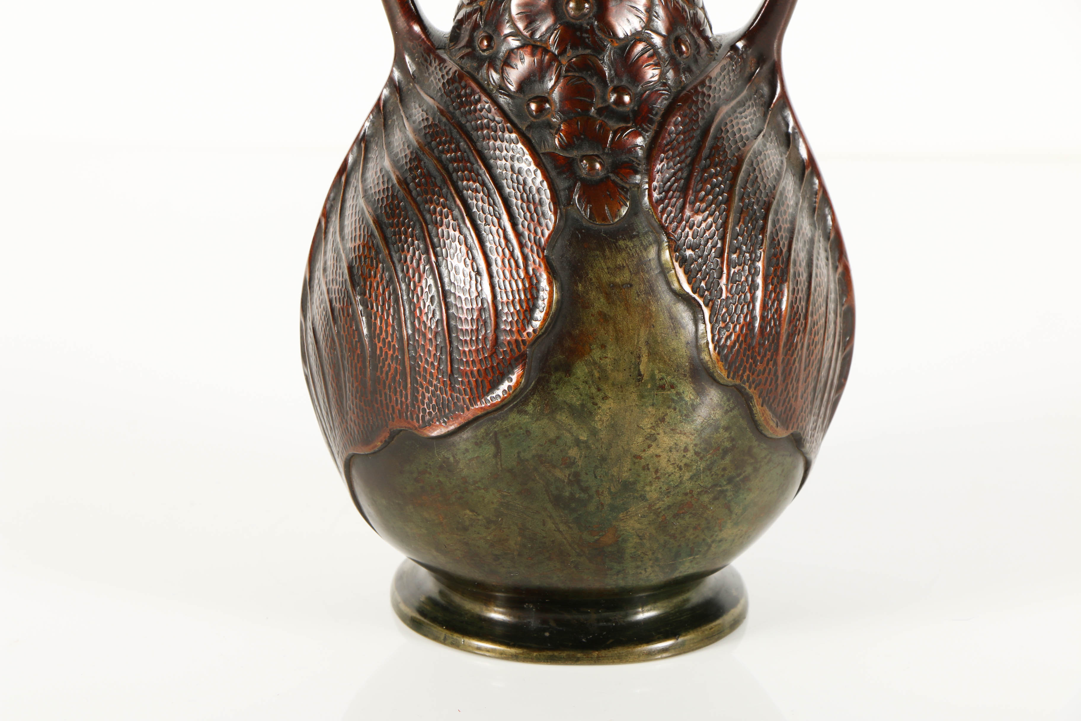 Japanese Decorative Metal Vase