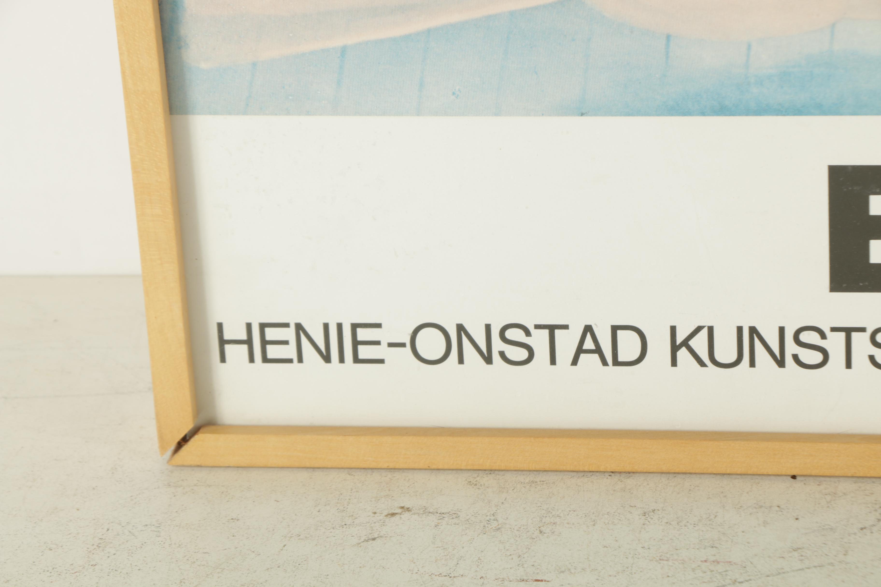 1980 Exhibition Poster after Fernando Botero's "The Morning After"