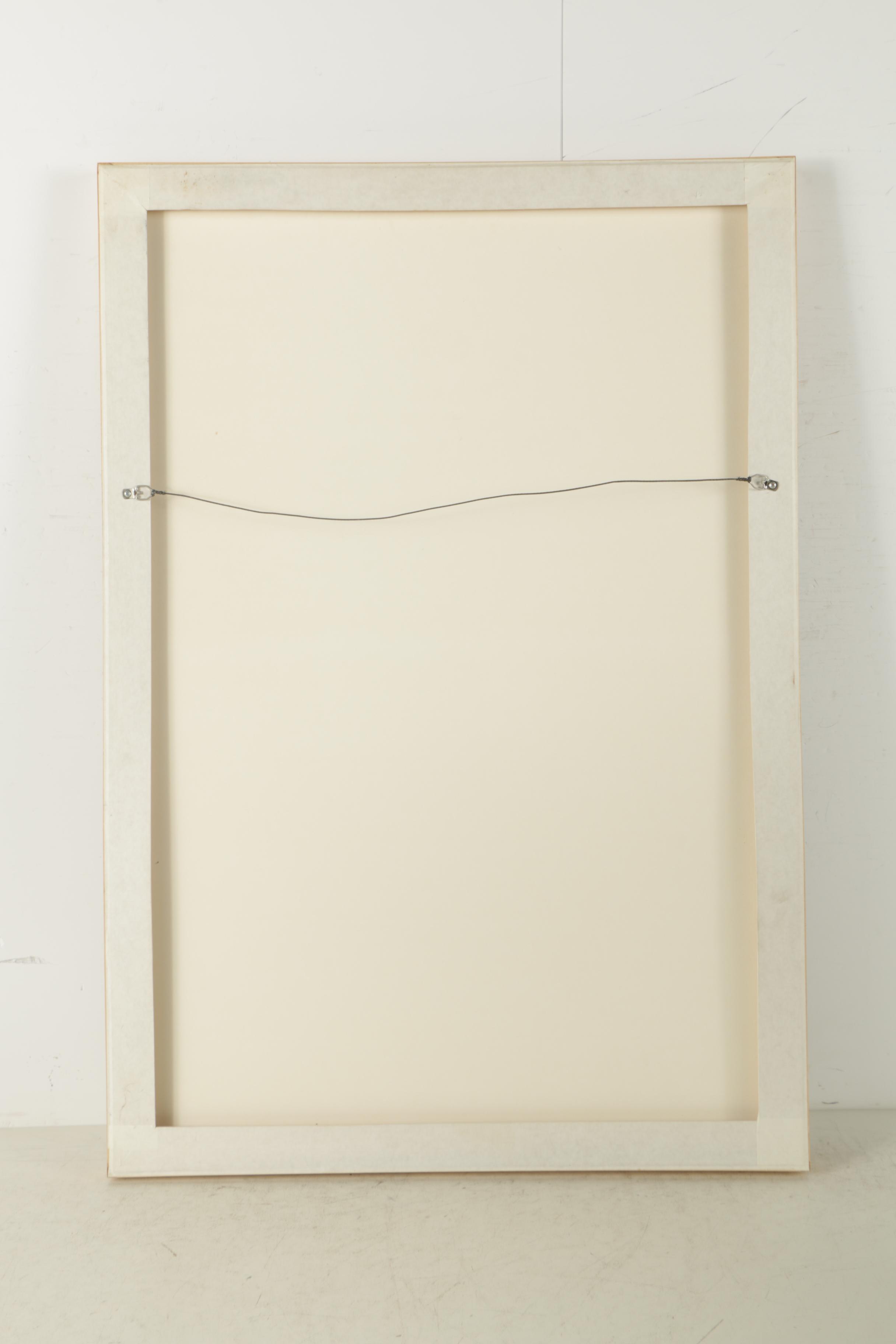 1980 Exhibition Poster after Fernando Botero's "The Morning After"