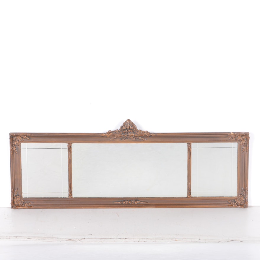 Wooden Framed Wall Mirror