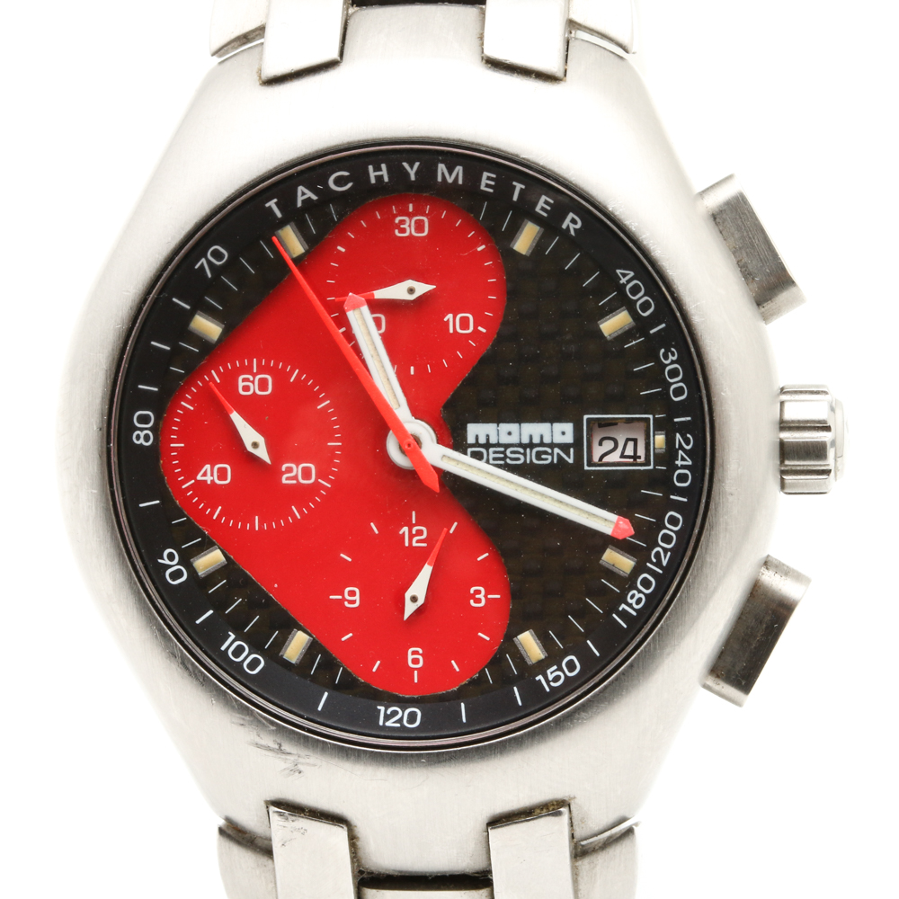 Momo Design Race Master Stainless Steel Watch