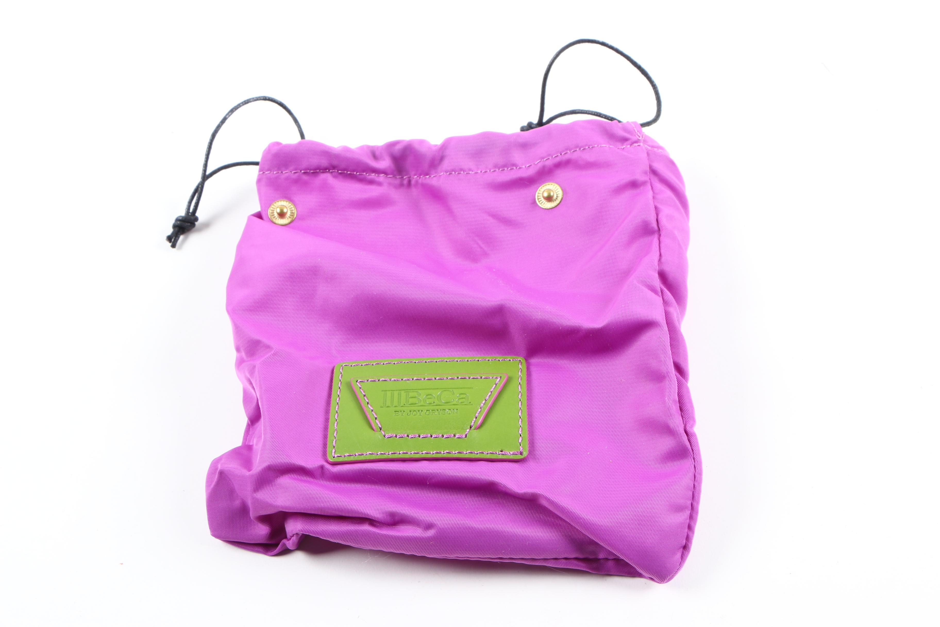 IIIBeCa by Joy Gryson Green Leather Crossbody Bag