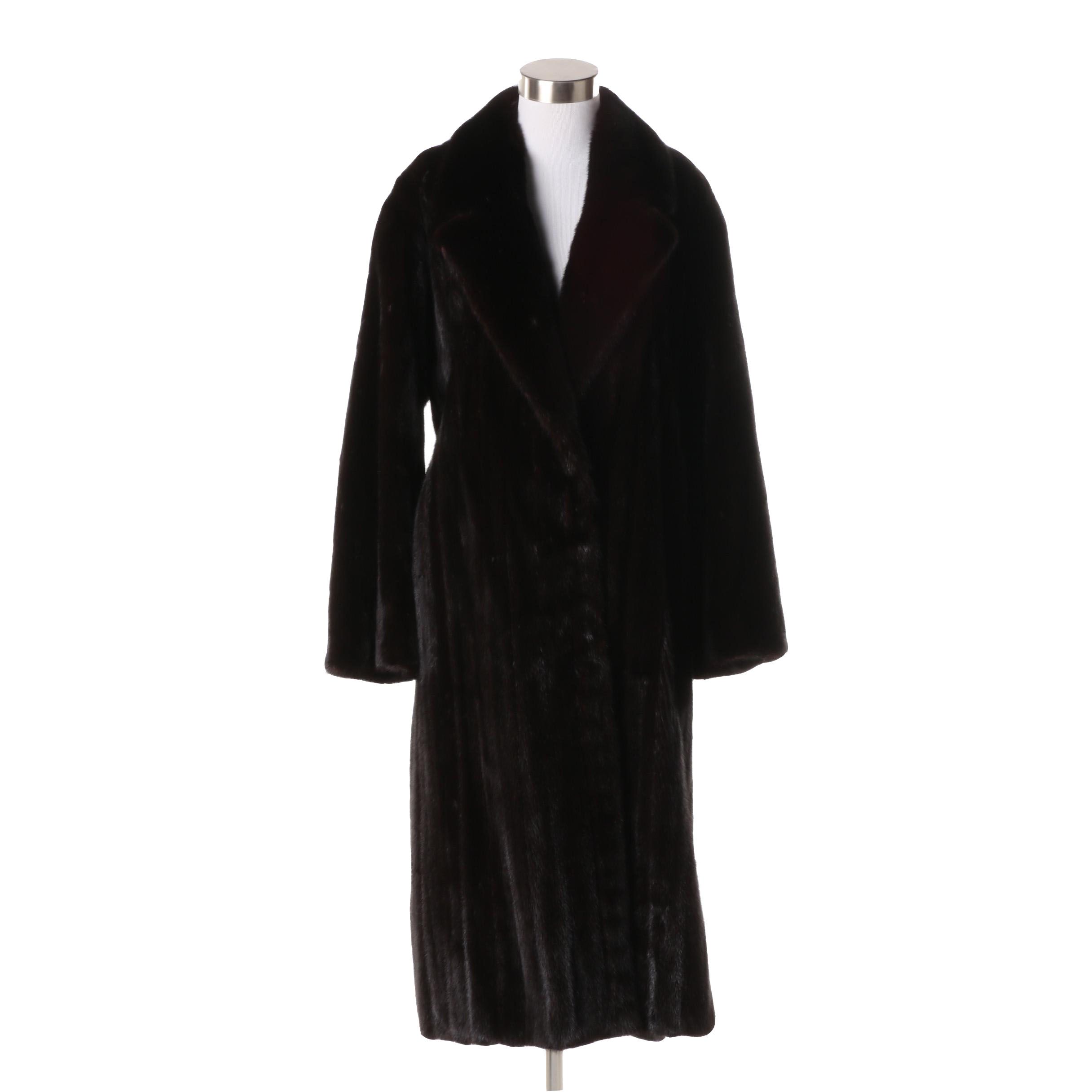 HBA New York Ranch Mink Fur Coat