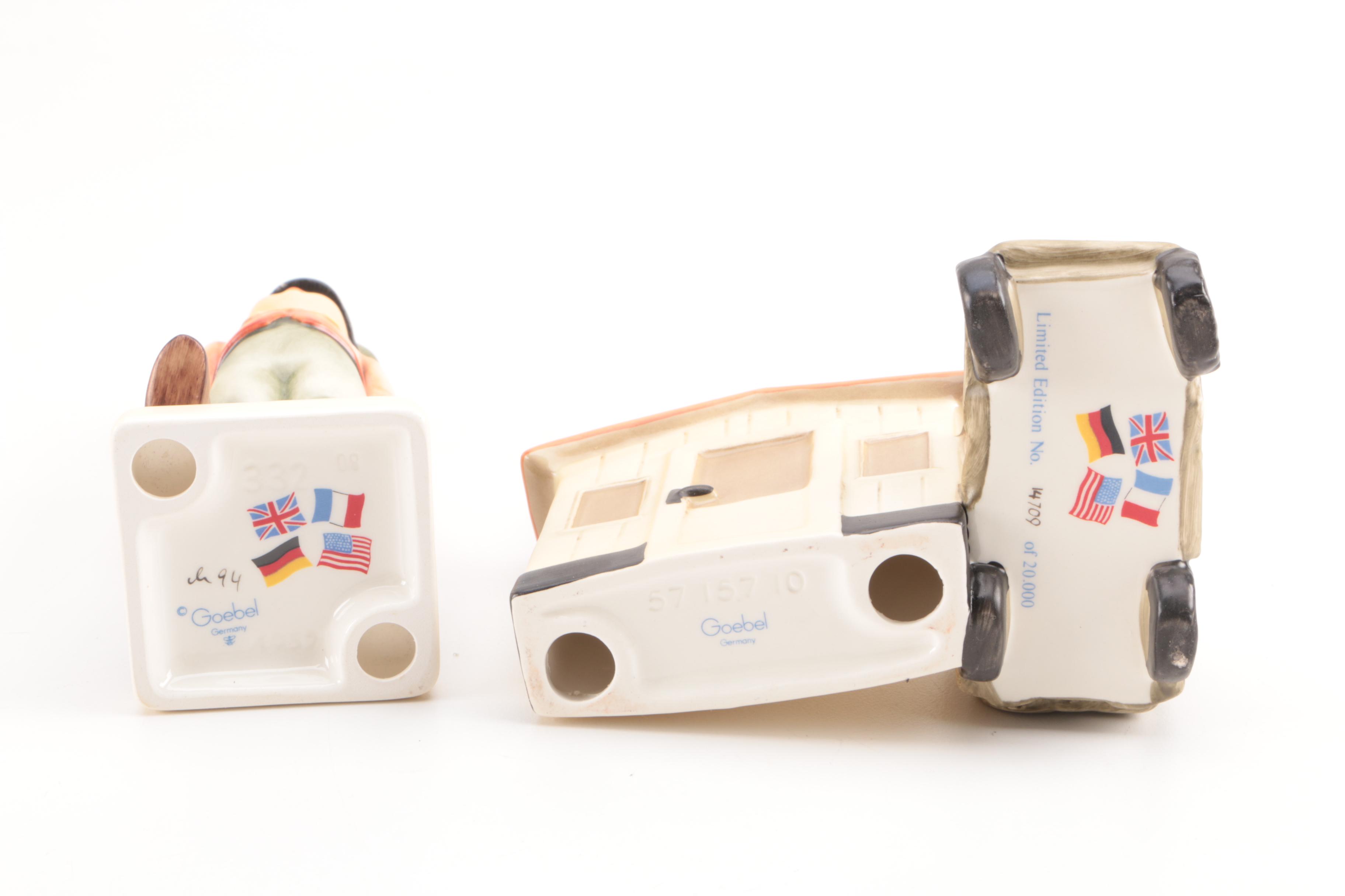 Goebel Hummel "Checkpoint Charlie" Figurine with COA from the "Berlin Series"