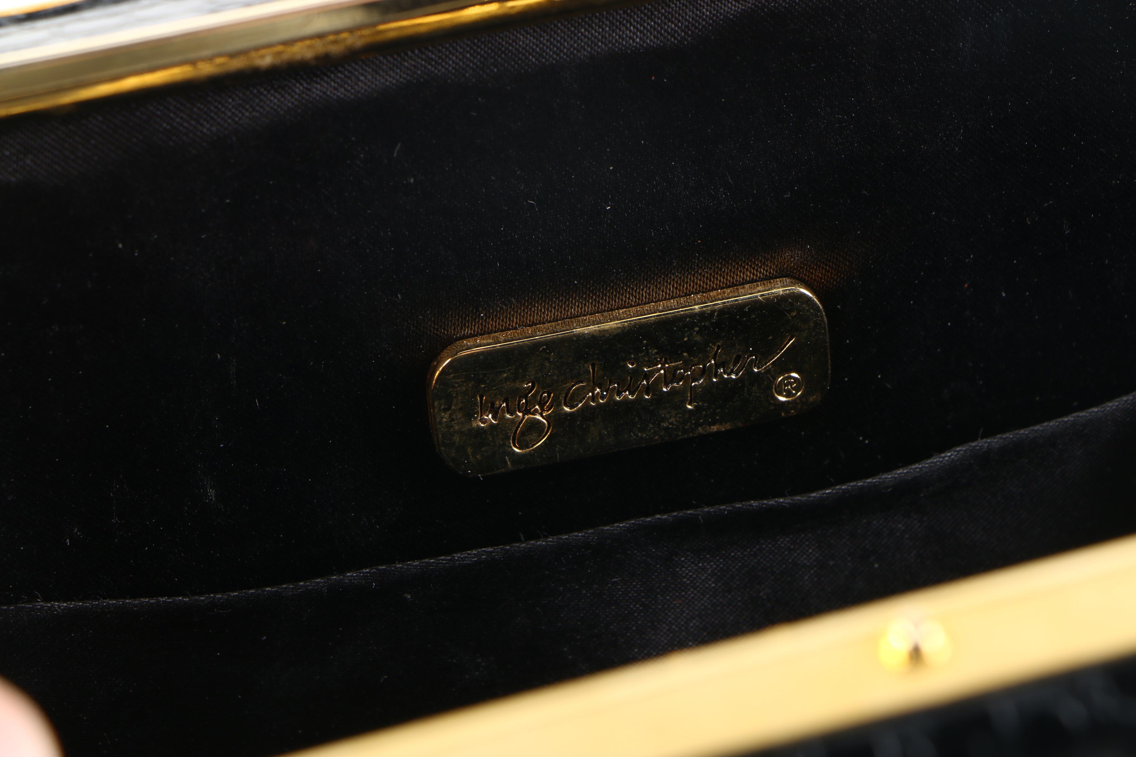 Vintage Alligator Leather Handbags and Fur-Trimmed Gloves