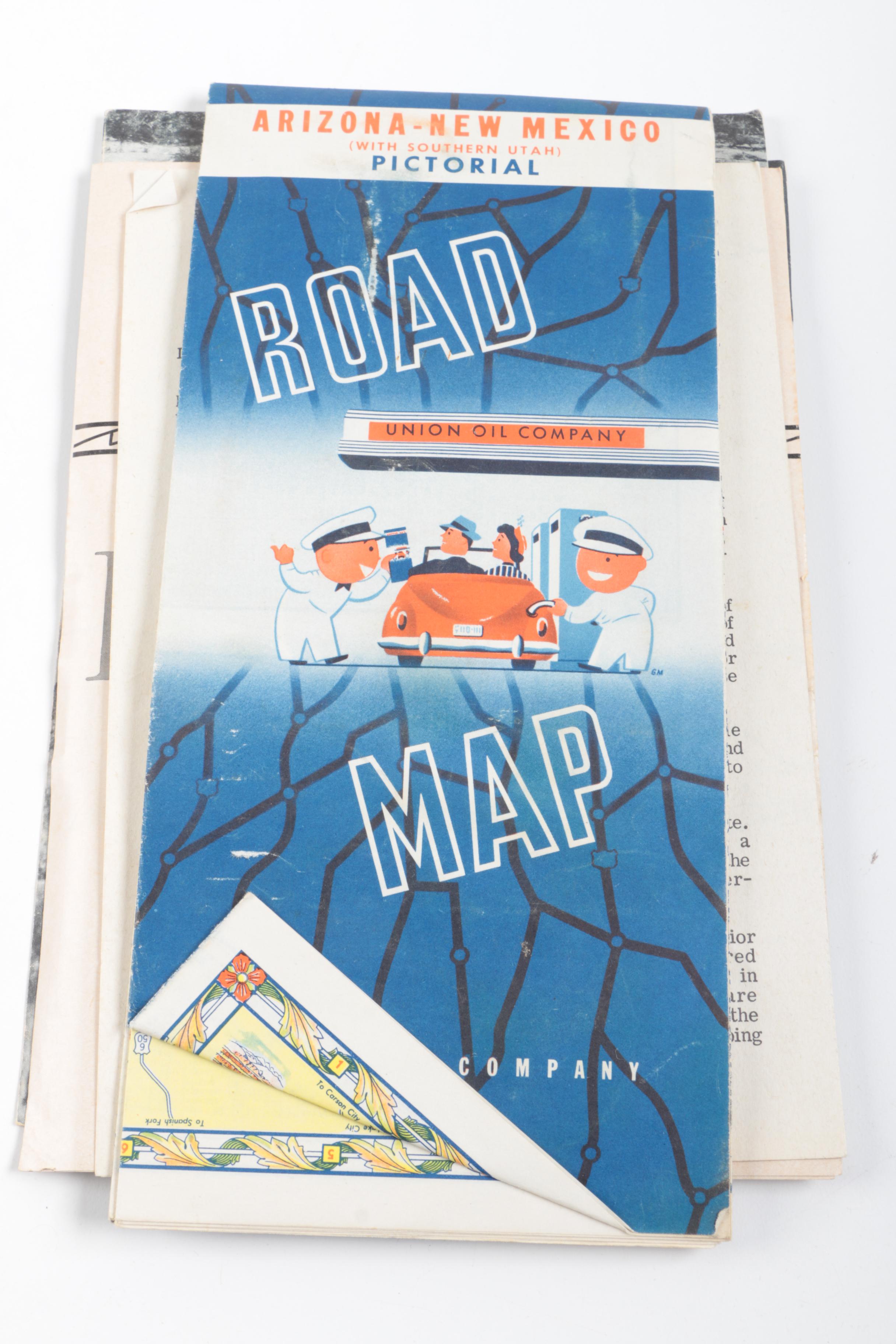 Vintage Marjorie Daingerfield "Girl Scouts USA" Figurine and Other Memorabilia