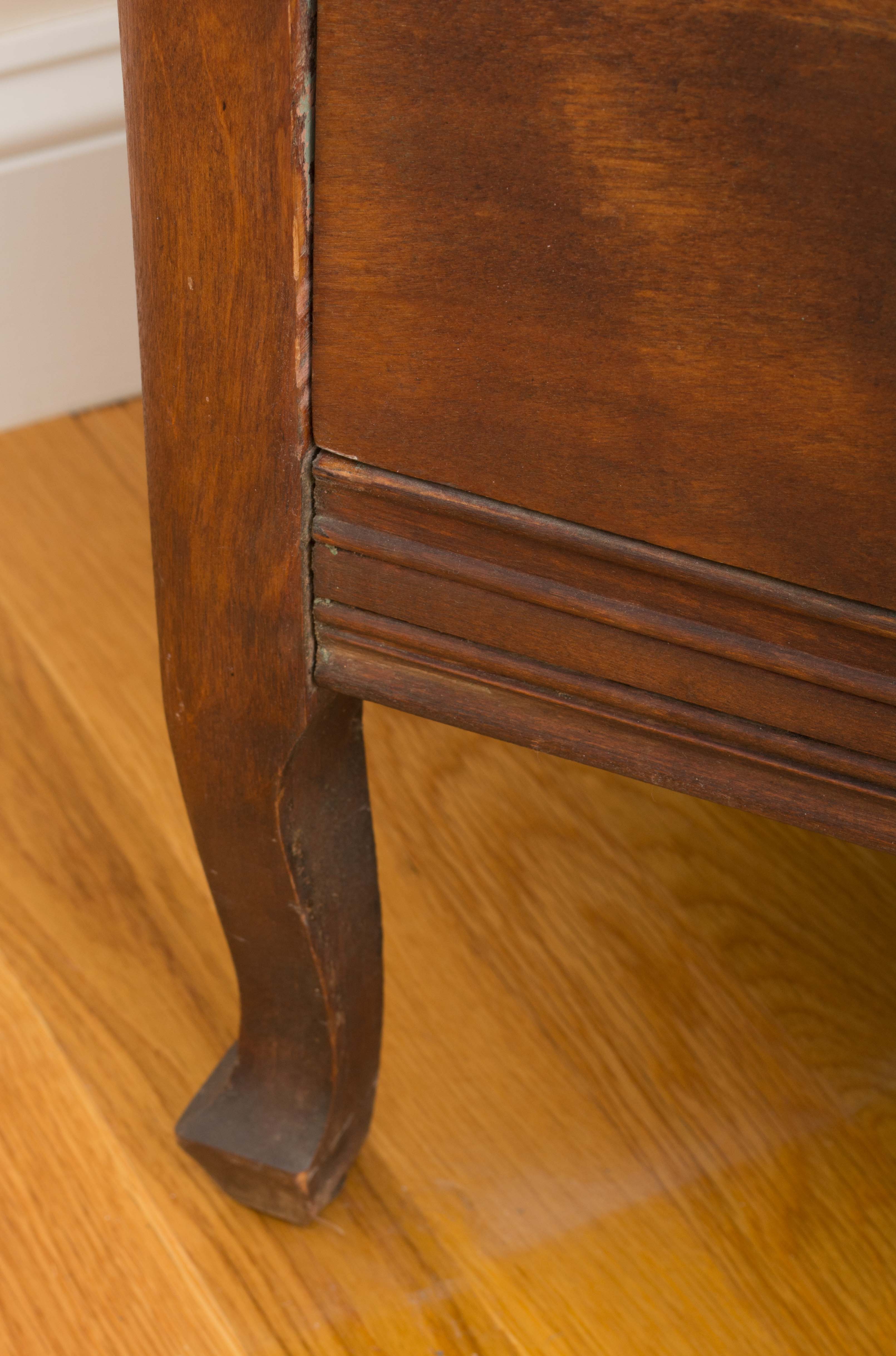 Antique Birch Tall Chest of Drawers