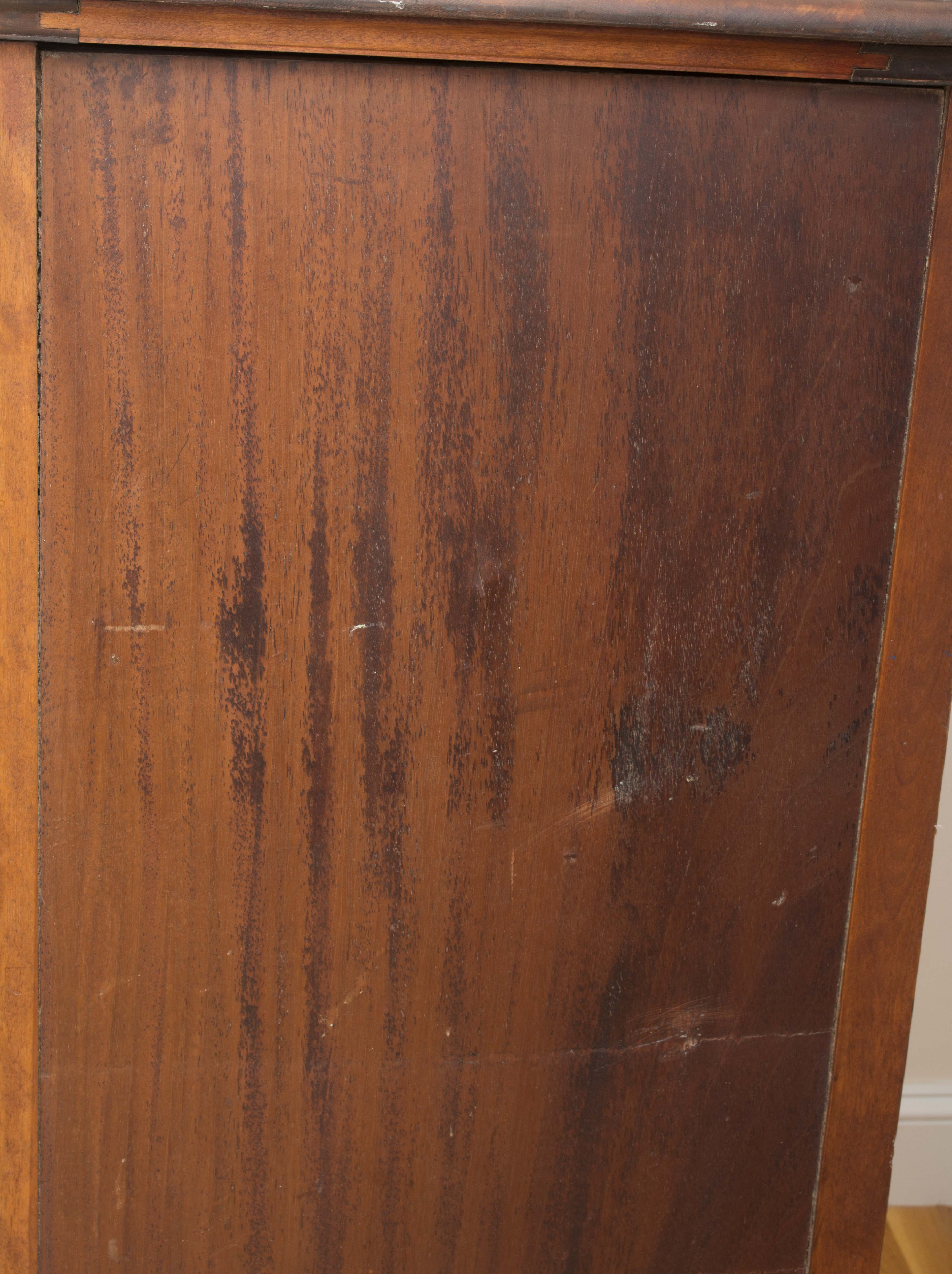 Antique Birch Tall Chest of Drawers