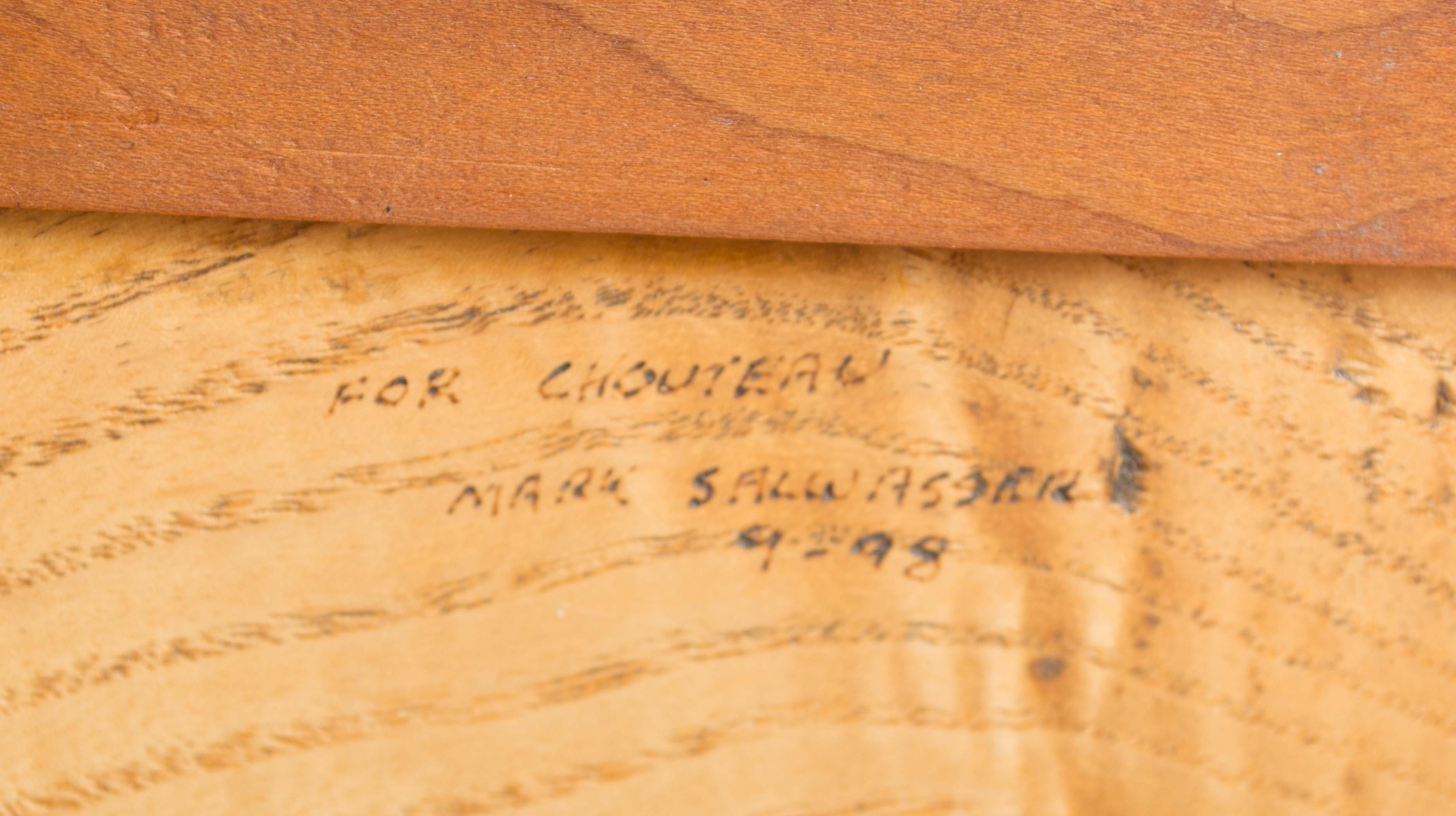 Custom Federal Style Cherry Round Table and End Table