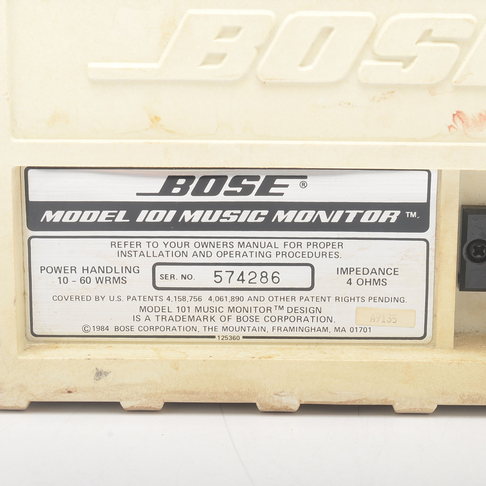 Bose All Weather Speaker