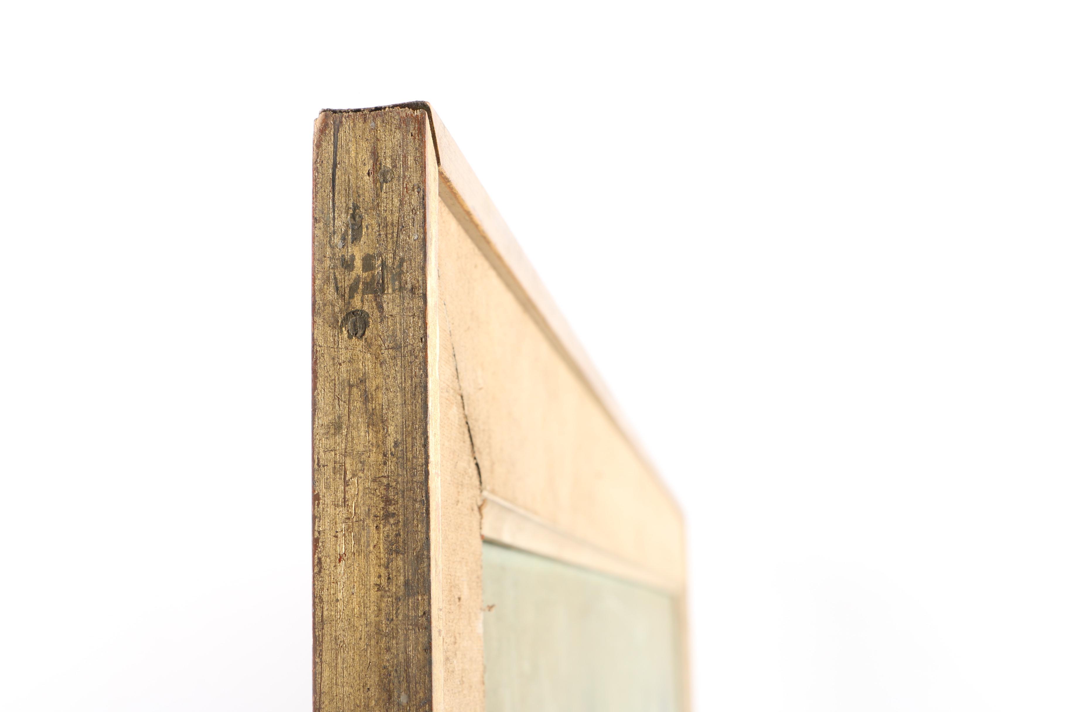 Donald Purdy Mixed Media and Oil Painting of Abstract Composition