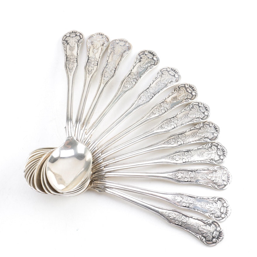 Mapamenos Natepas Bright Vine Style Silver-Plated Teaspoons