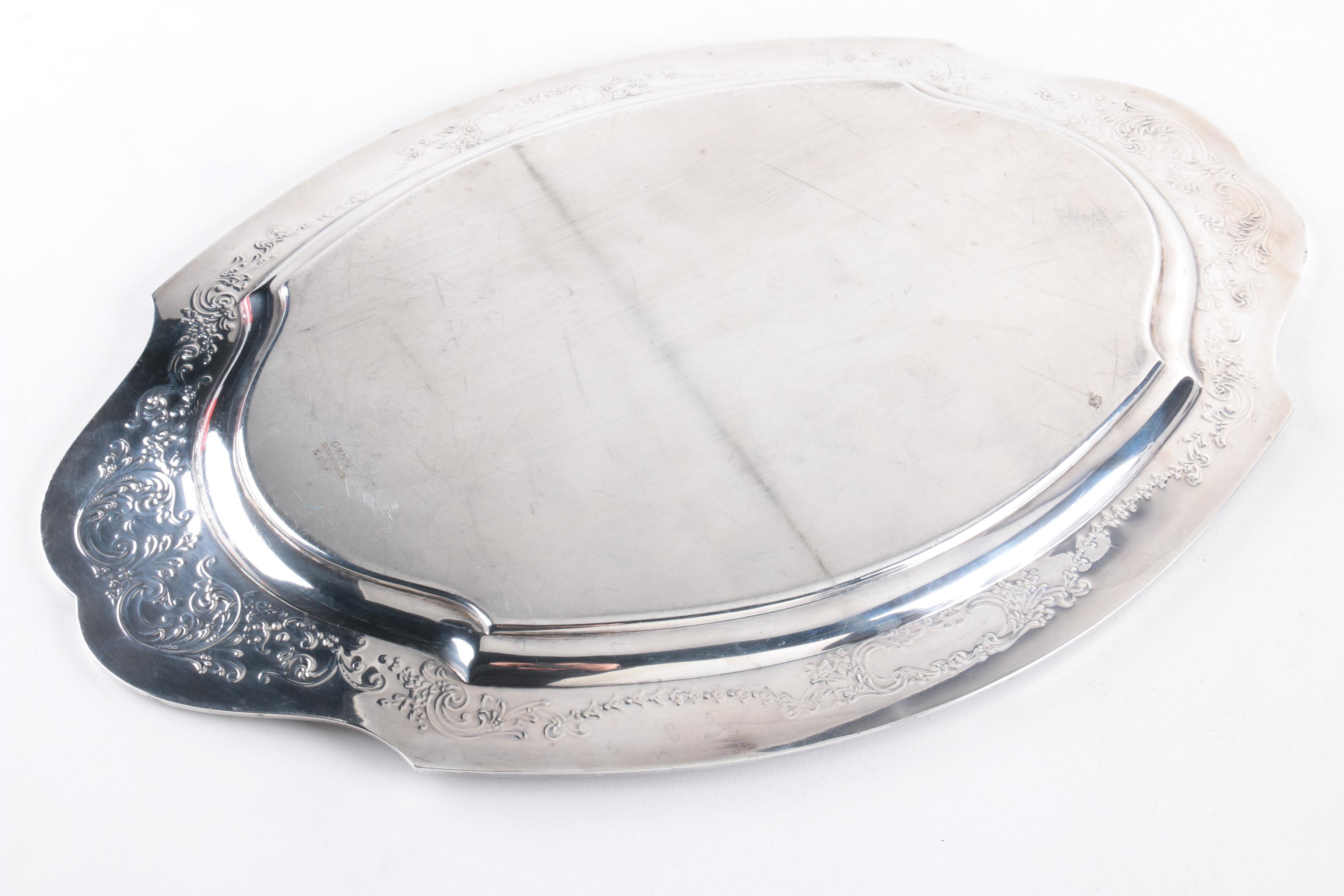 Reed & Barton "Hepplewhite-Engraved" Sterling Silver Coffee Service