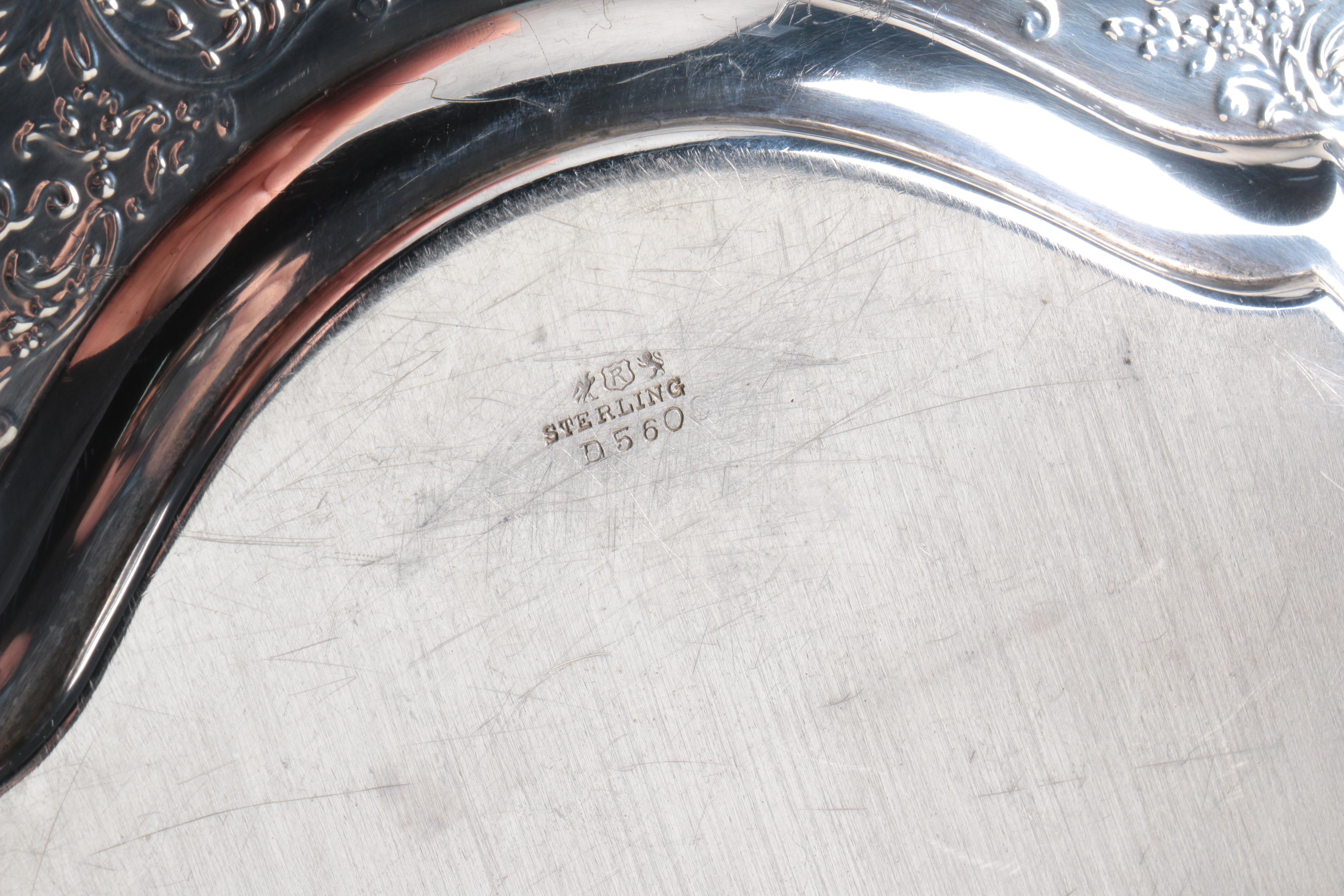 Reed & Barton "Hepplewhite-Engraved" Sterling Silver Coffee Service