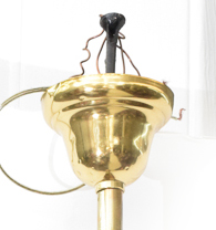 Antique Hand-Painted Pendant Light Fixture