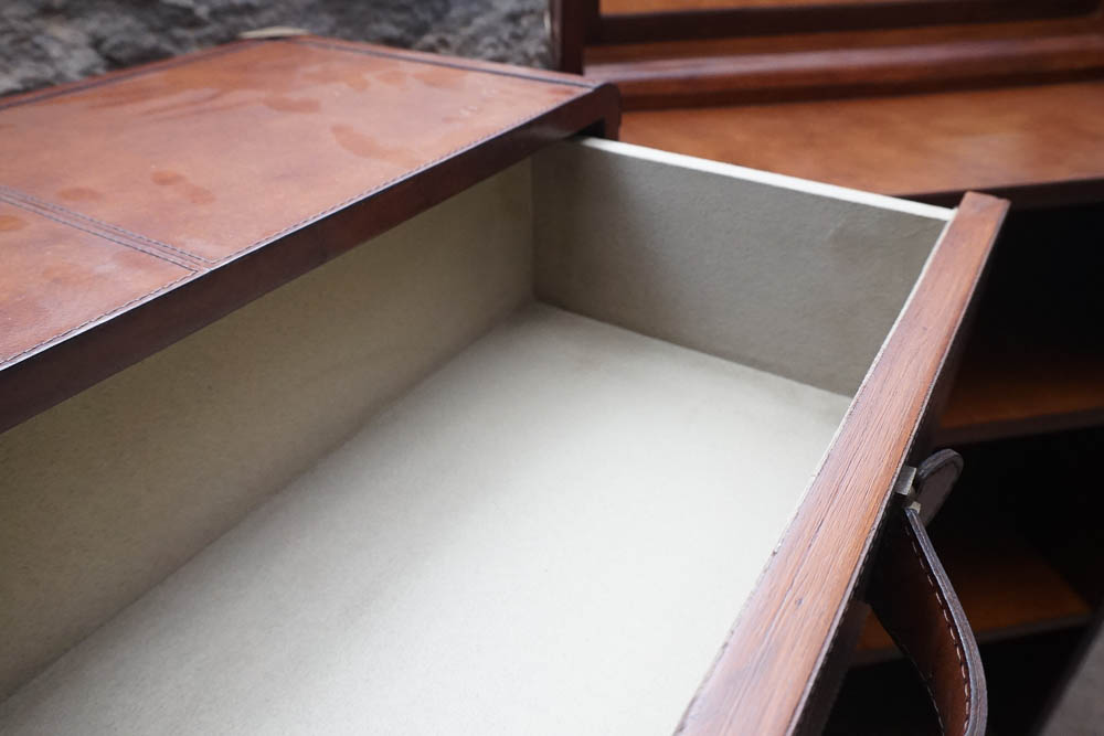 Leather Storage Trunk