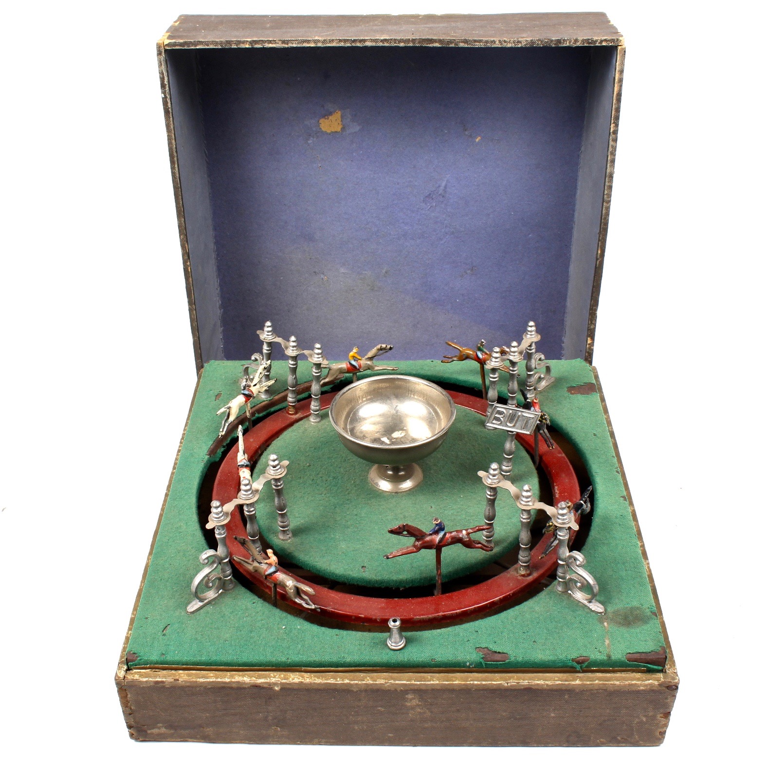 Vintage French Jeu de Course Horse Racing Game