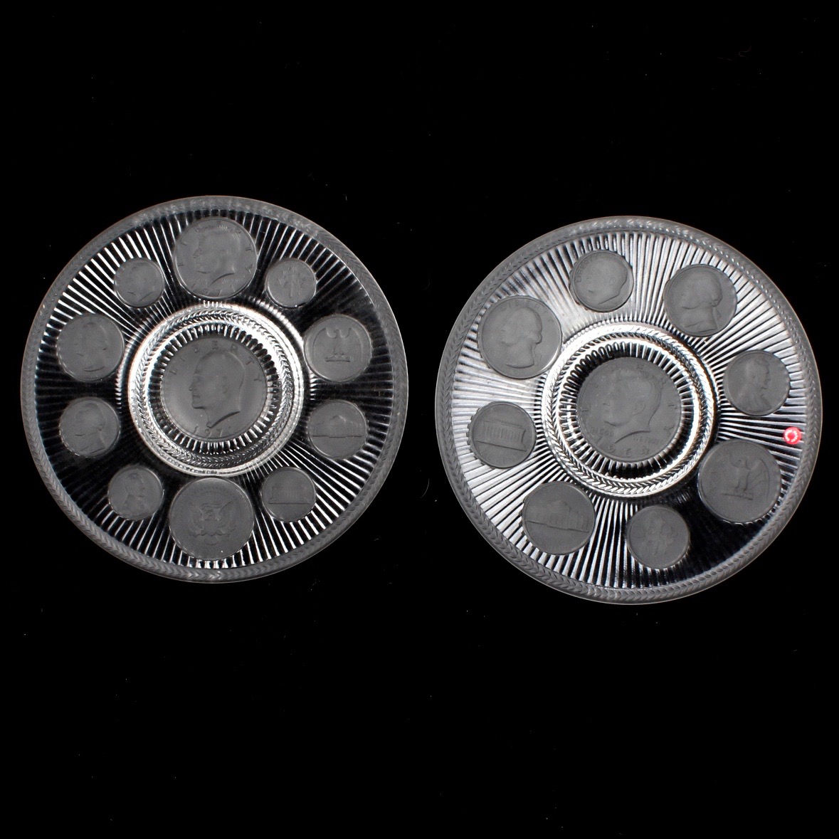 Crystal Coins Collector's Plates