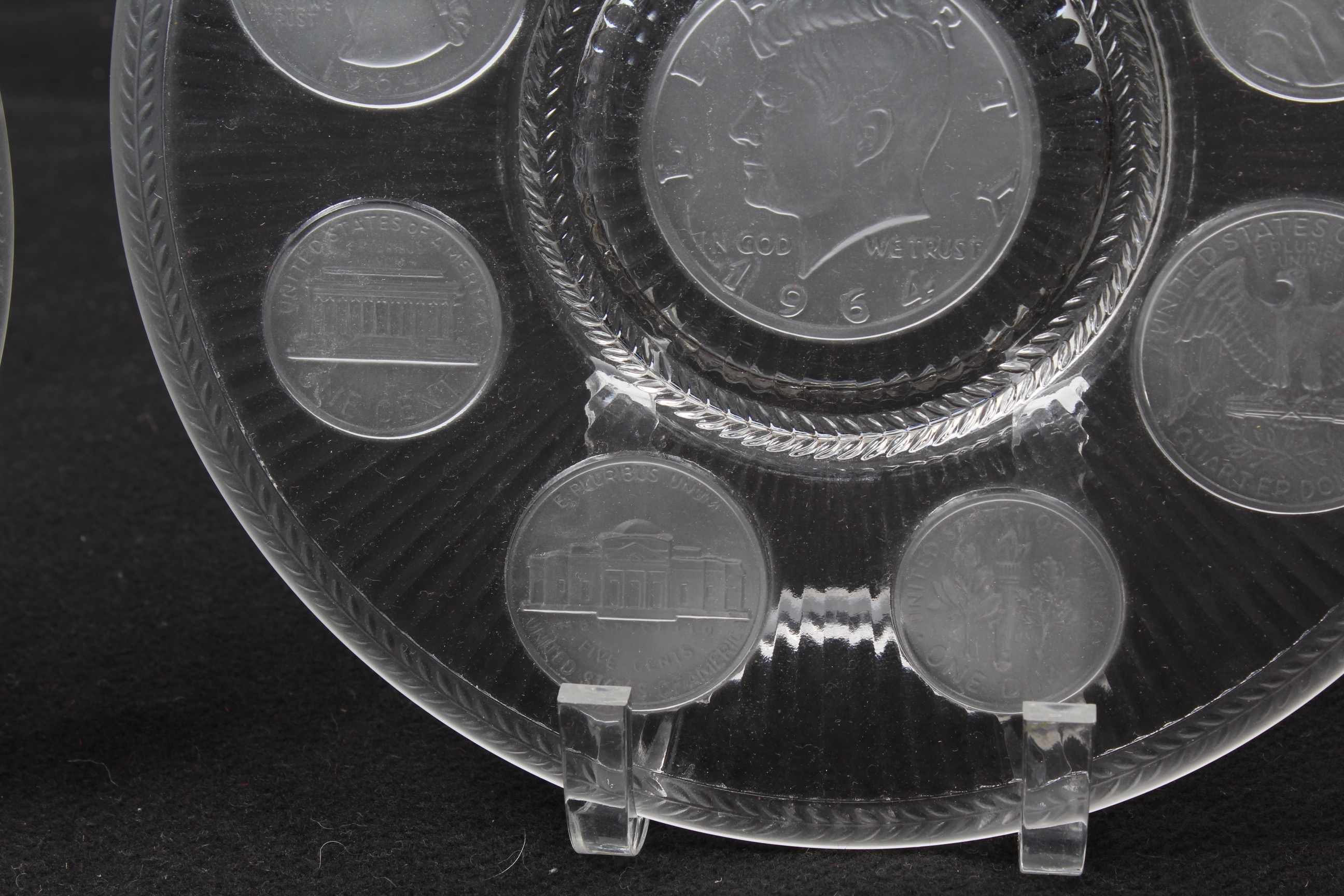 Crystal Coins Collector's Plates