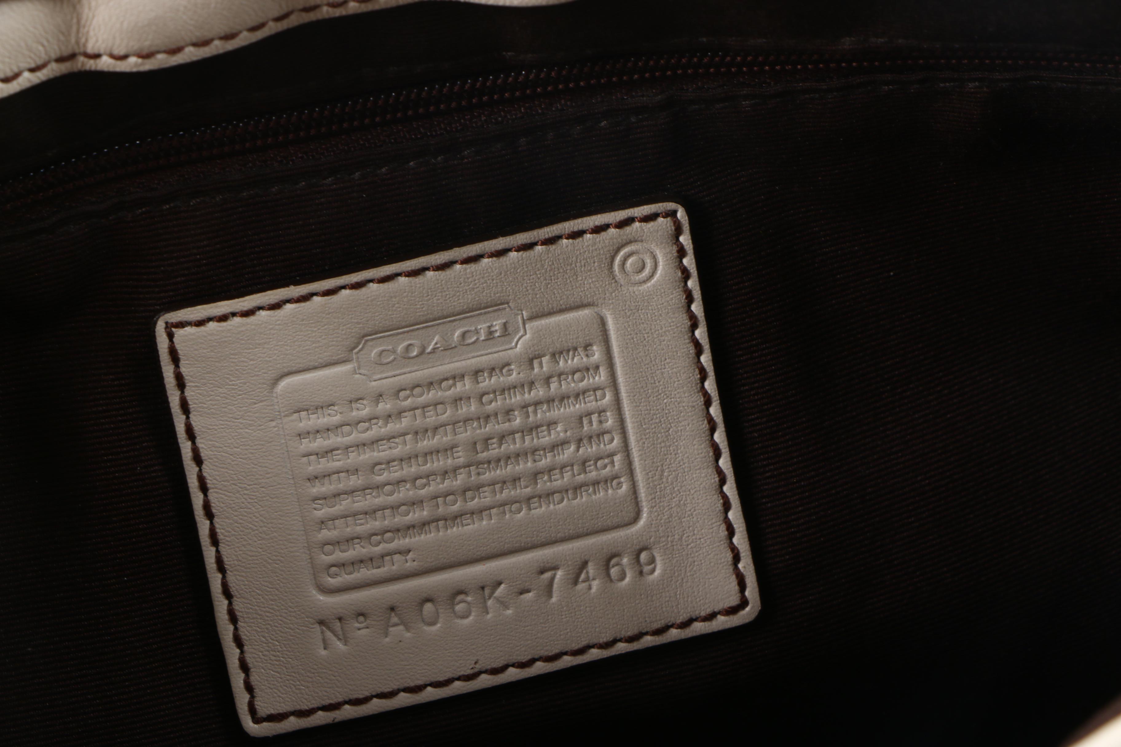 Coach Signature Legacy Hobo Bag