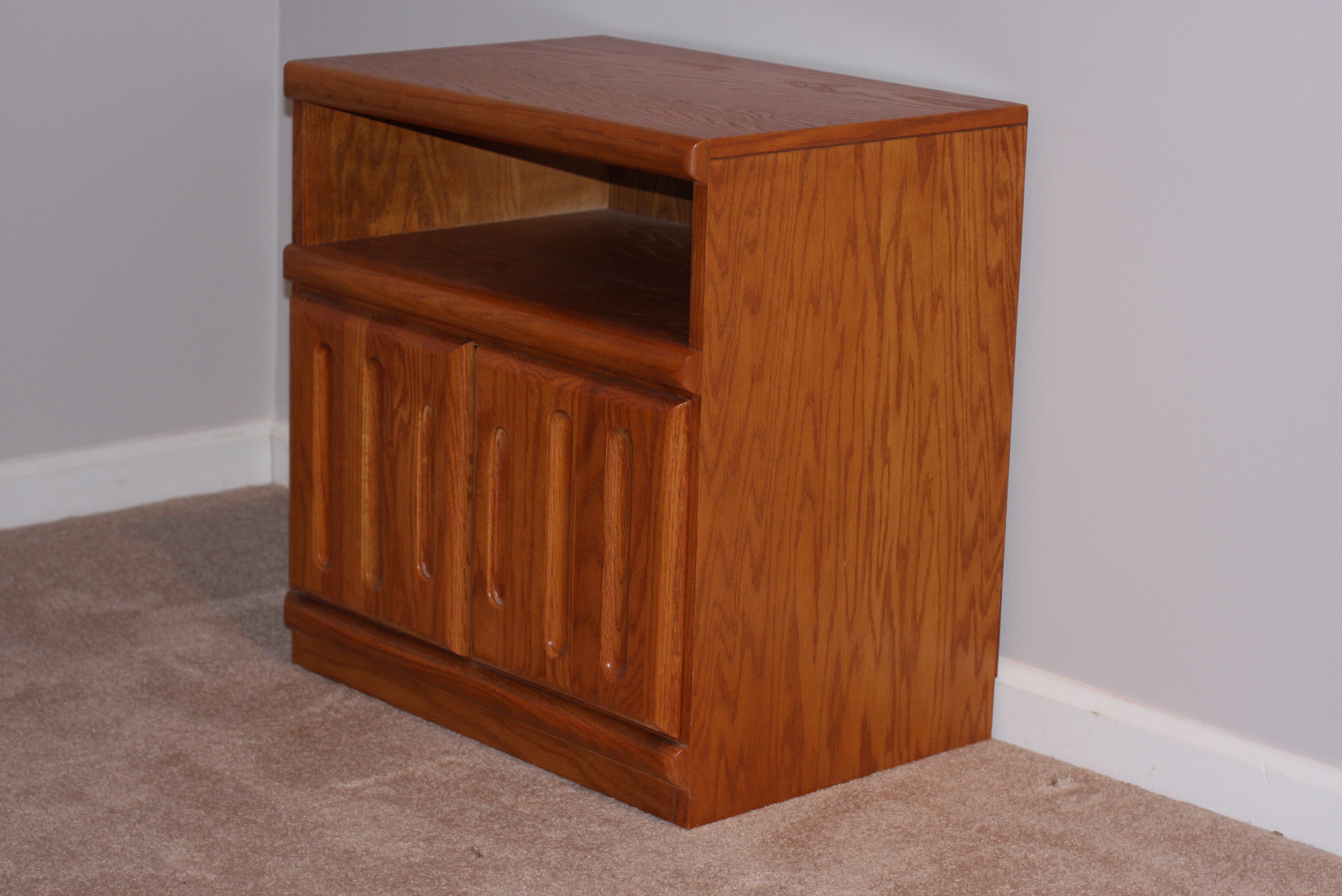 Vintage Oak TV Cabinet