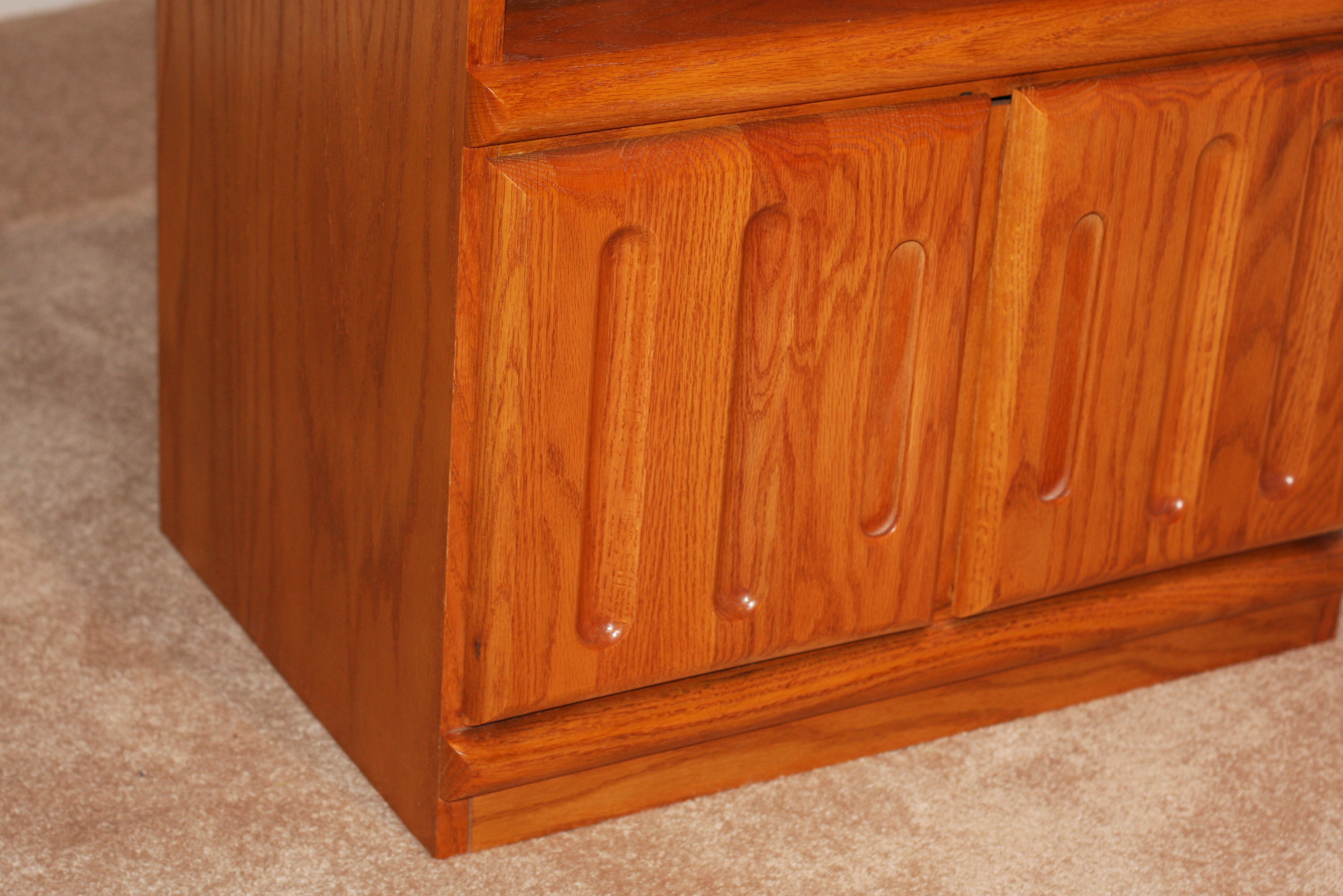 Vintage Oak TV Cabinet